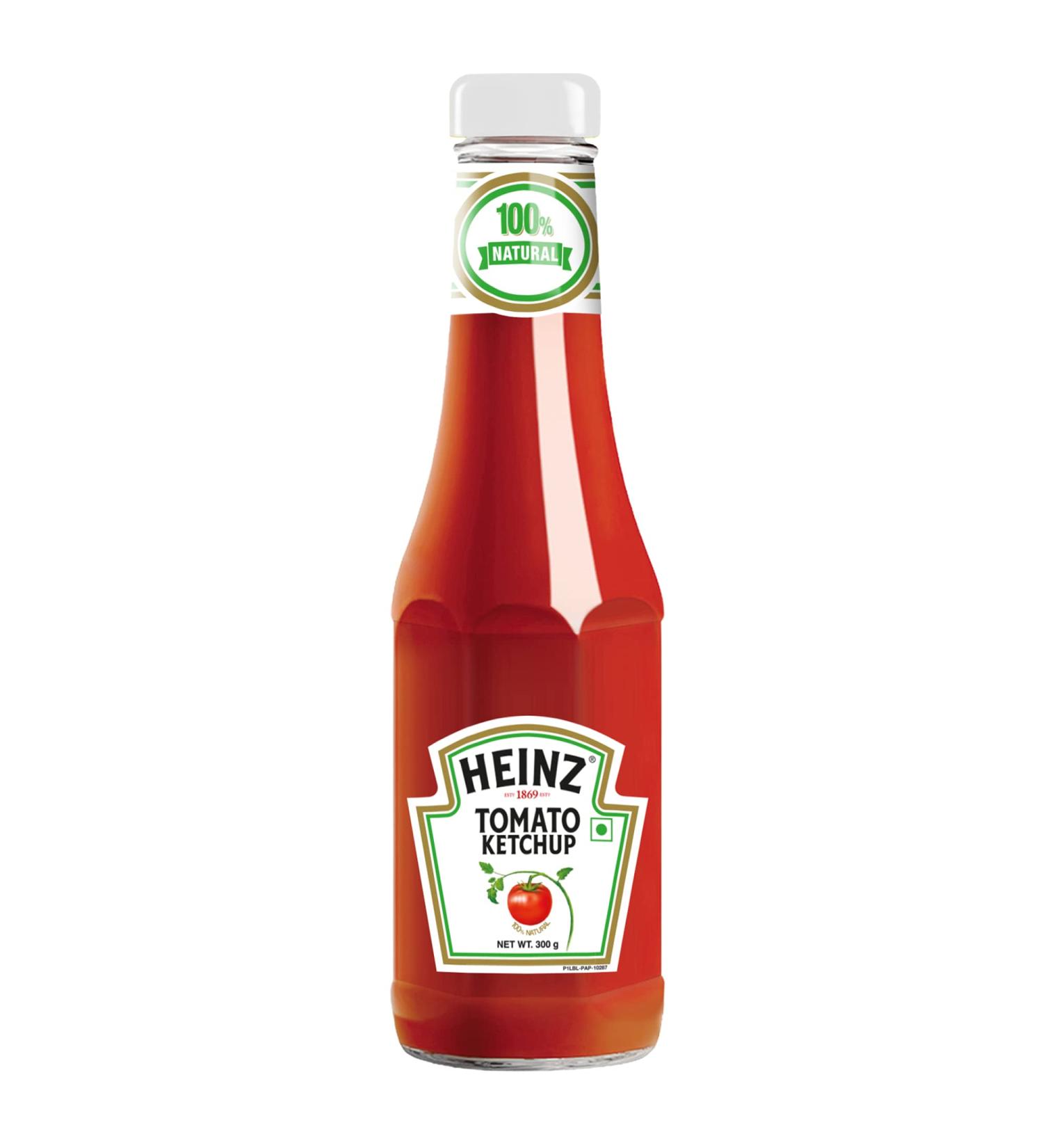 Heinz Ketchup 300ml Glass Bottle - Pack of 1 - Buy Online on SooperMarket.com