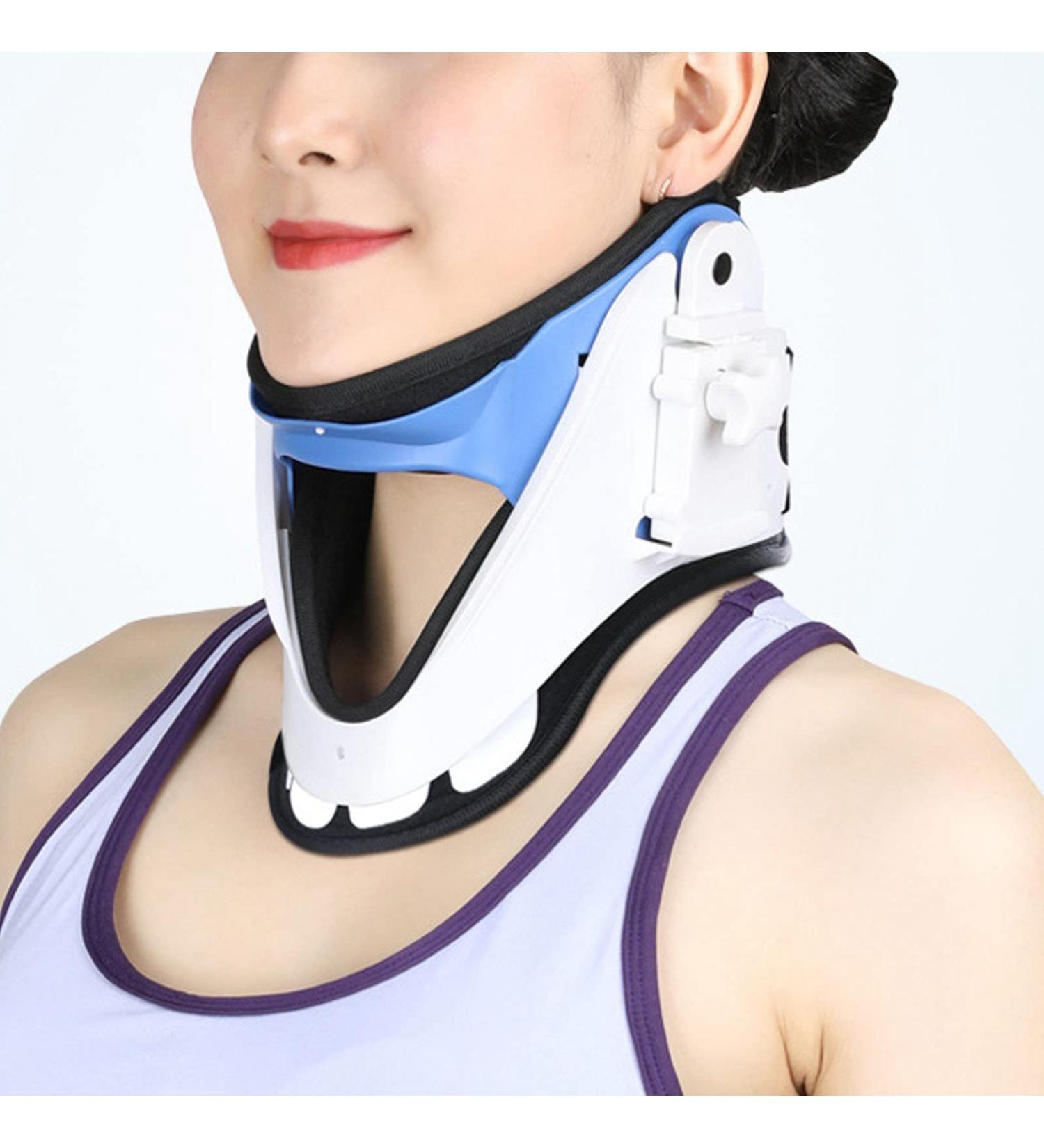 Adjustable Cervical Neck Traction Device PE Plastic Balanced Traction Knob Adjustment Lightweight Neck for Home Hospital - Buy Online on SooperMarket.com