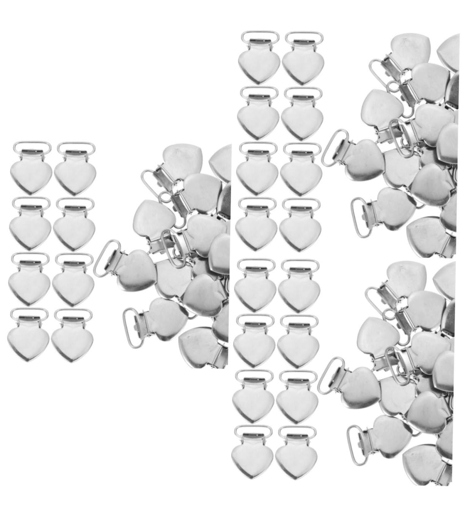Exceart 90-Piece Peach Heart Duck Cable Clips & Comforter Holders - Metal Glove Closures & Men's Pants Carrier Clips - Ideal for Newborn Braces (3 Pack) - Buy Online on SooperMarket.com