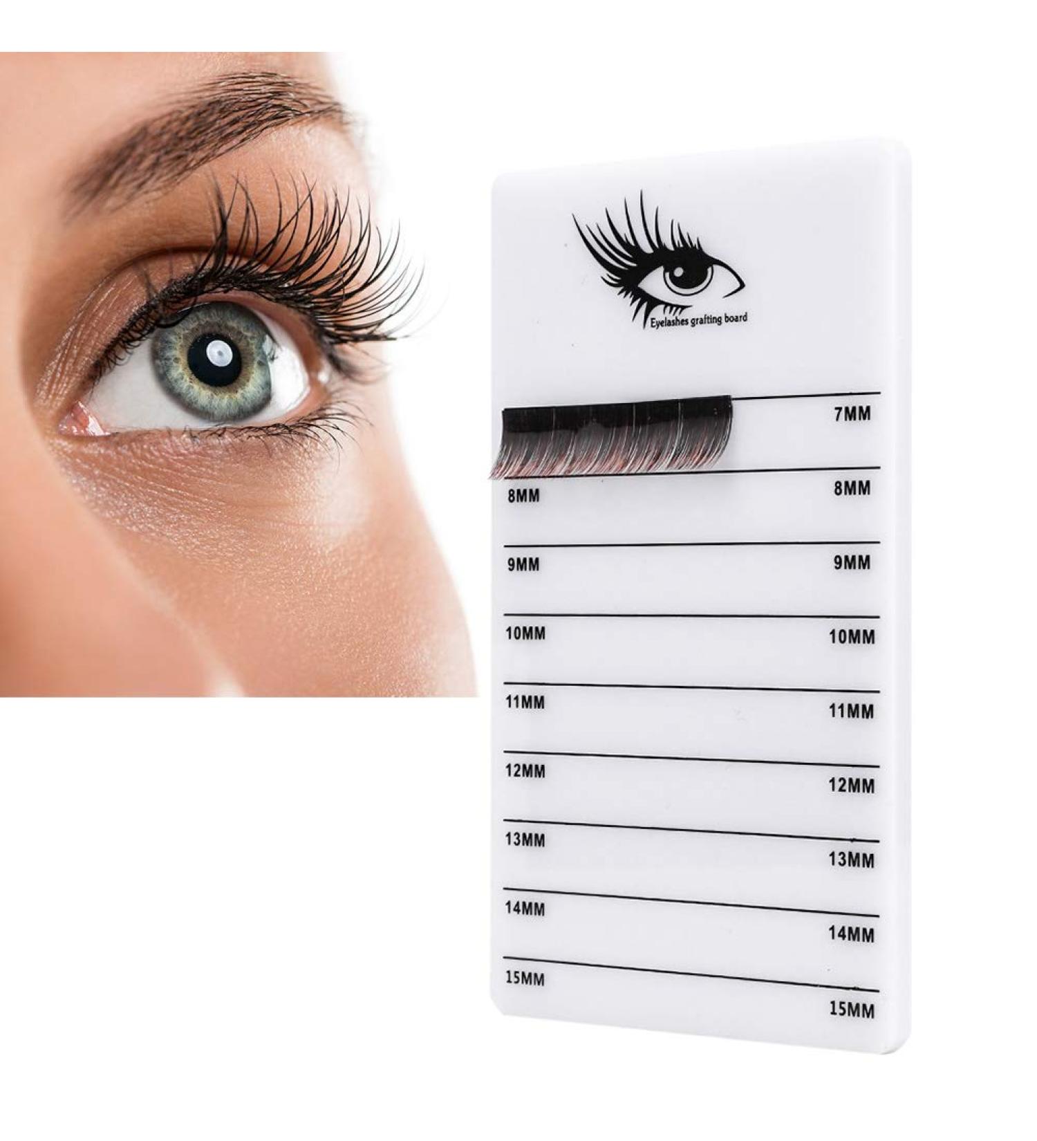 7-15mm Eyelash Tray Stand for Extensions | Acrylic Grafting Makeup Tool - International Shipping - Buy Online on SooperMarket.com
