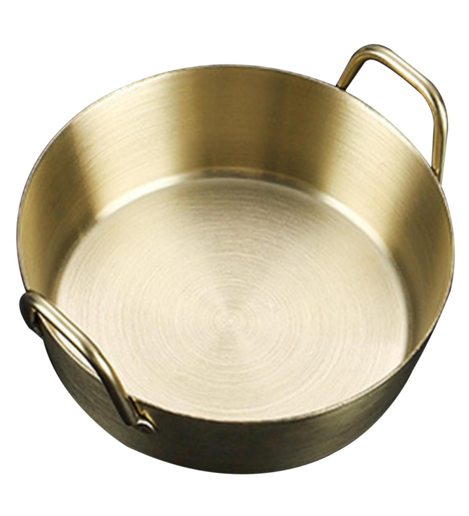 Alipis Amphora Snack Plate Tomato Stainless Steel Round re-usable 13.7x12.2CM Gold - Buy Online on SooperMarket.com