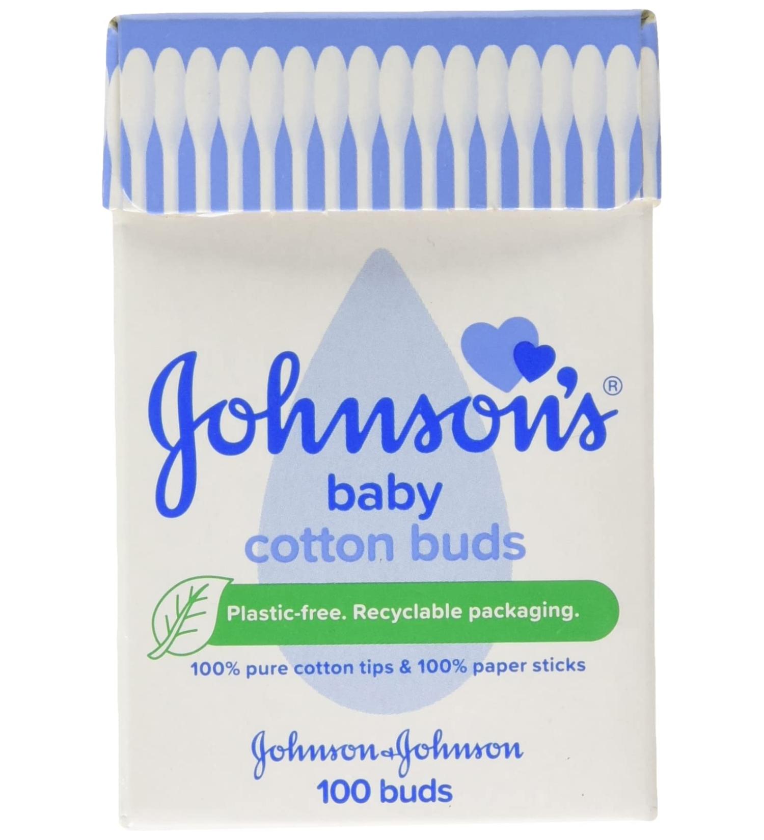 Johnsons Baby Cotton Buds - Gentle 100-Piece Pack - Buy Online on SooperMarket.com