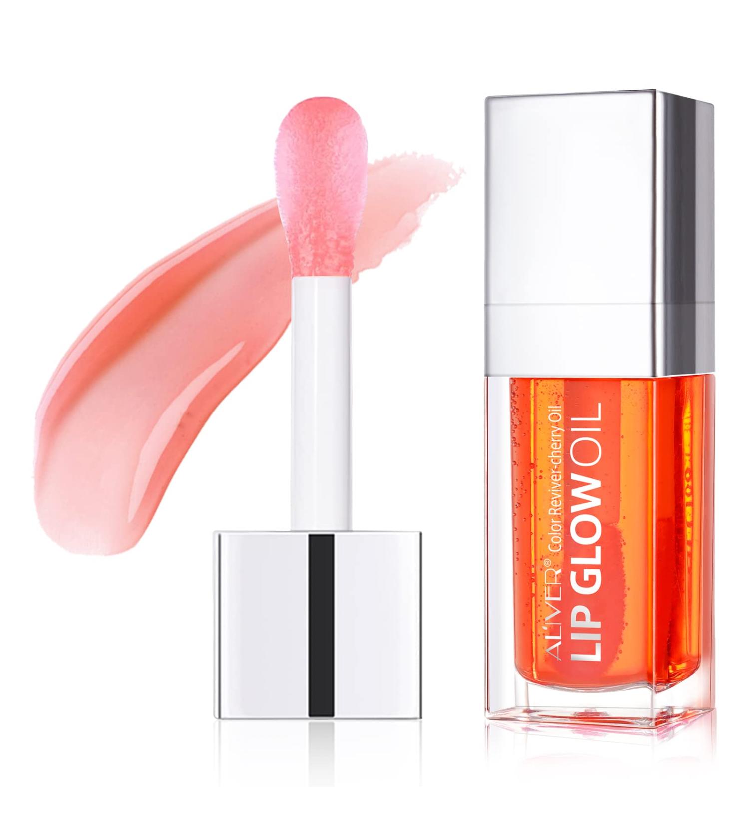 SBHEANGBA Moisturizing Lip Oil No-Sticky Lip Gloss Tinted Lip Balm Lip Care Long Lasting Clear Liquid Lipsticks Plump Lip Glow Oil For Dry Lip's Moisturizing Hydrating And Nourishing Pack of 1 02# Coral - Buy Online on SooperMarket.com