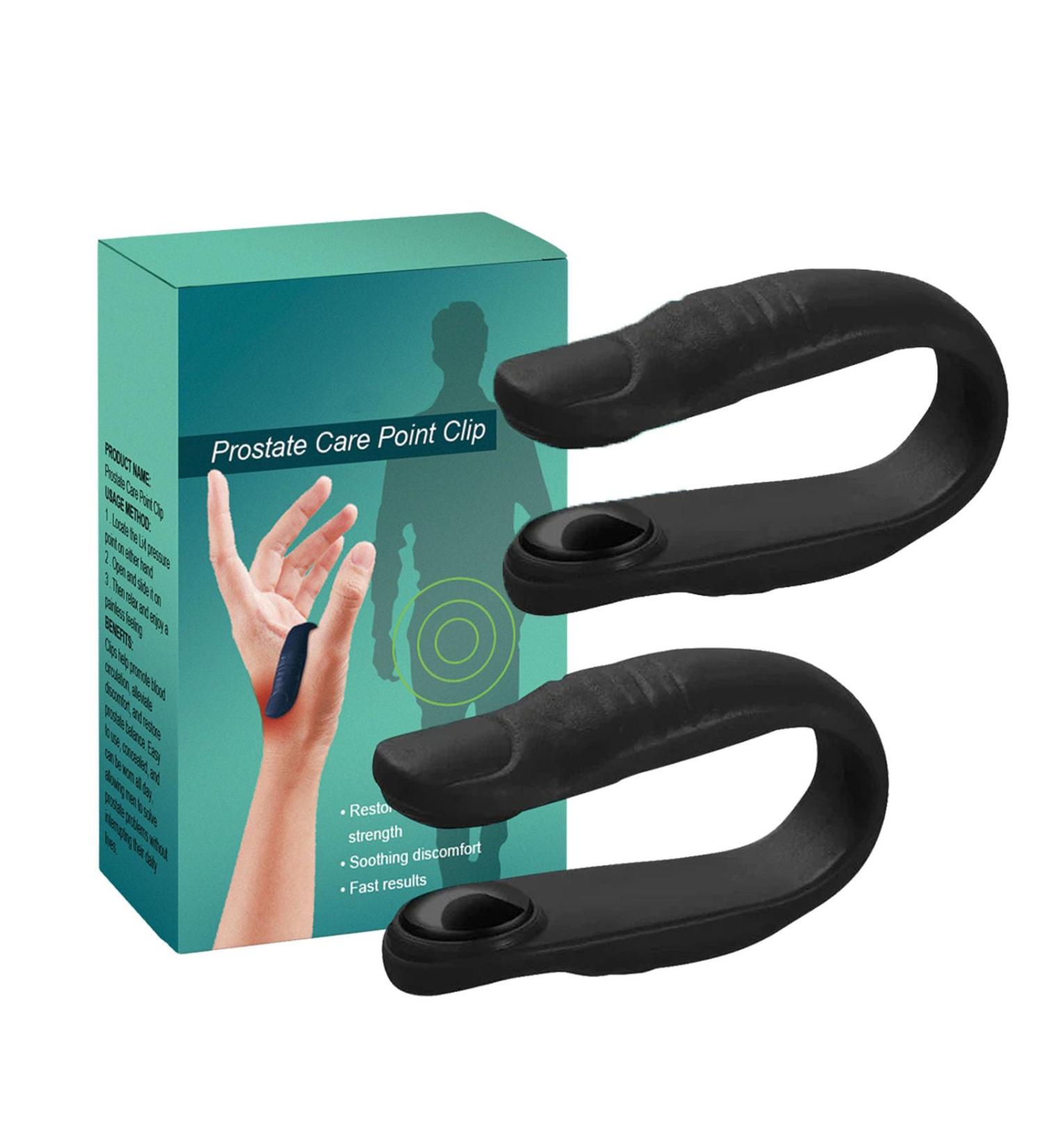 Prostate Care Point Clip Acupressure Hand Pressure Point Clip Li4 Acupressure Point Clips Long-Lasting and Reusable for Relief from Prostate Lssues (2Pcs) - Buy Online on SooperMarket.com