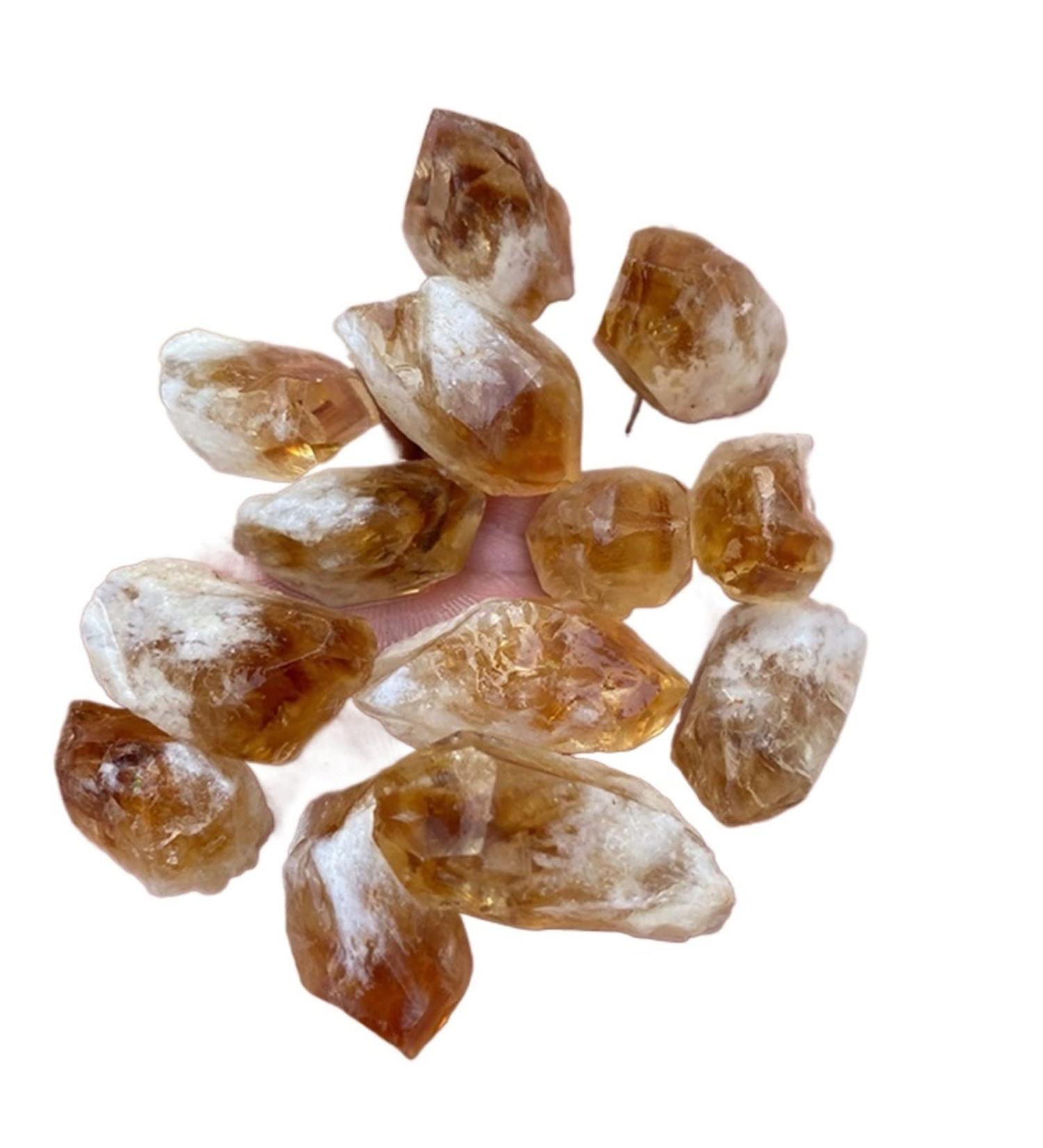 1pc Random Rough Natural Citrine Point Crystal Cluster Raw Specimen Stone Rock Ornaments Home Decoration Gift 1pc Random Citrine Point - Buy Online on SooperMarket.com