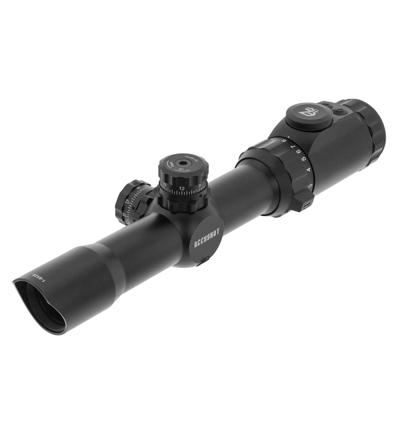 UTG 1-8X28 30mm MRC Scope | IE BG4 Reticle & ACCU-SYNC SCP3-18IEBG4 | International Shipping Available - Buy Online on SooperMarket.com