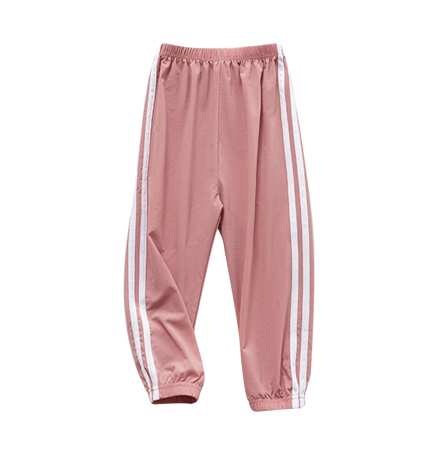 Girls Jogging Pants | Athletic Sweatpants for Outdoor Activities | Pink 10 Years - Buy Online on SooperMarket.com