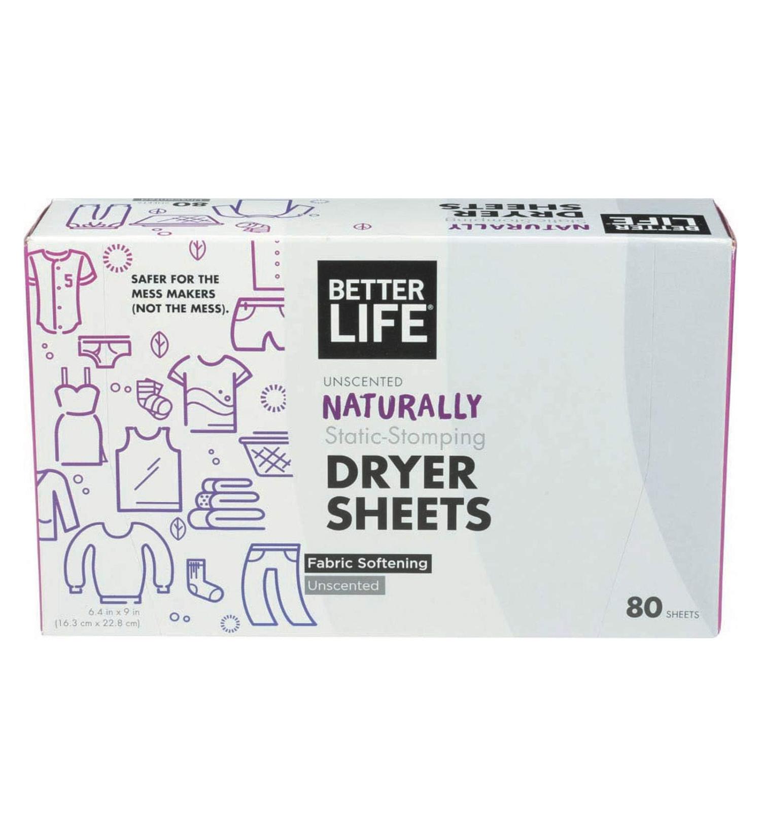 Dryer Sheets Unscented