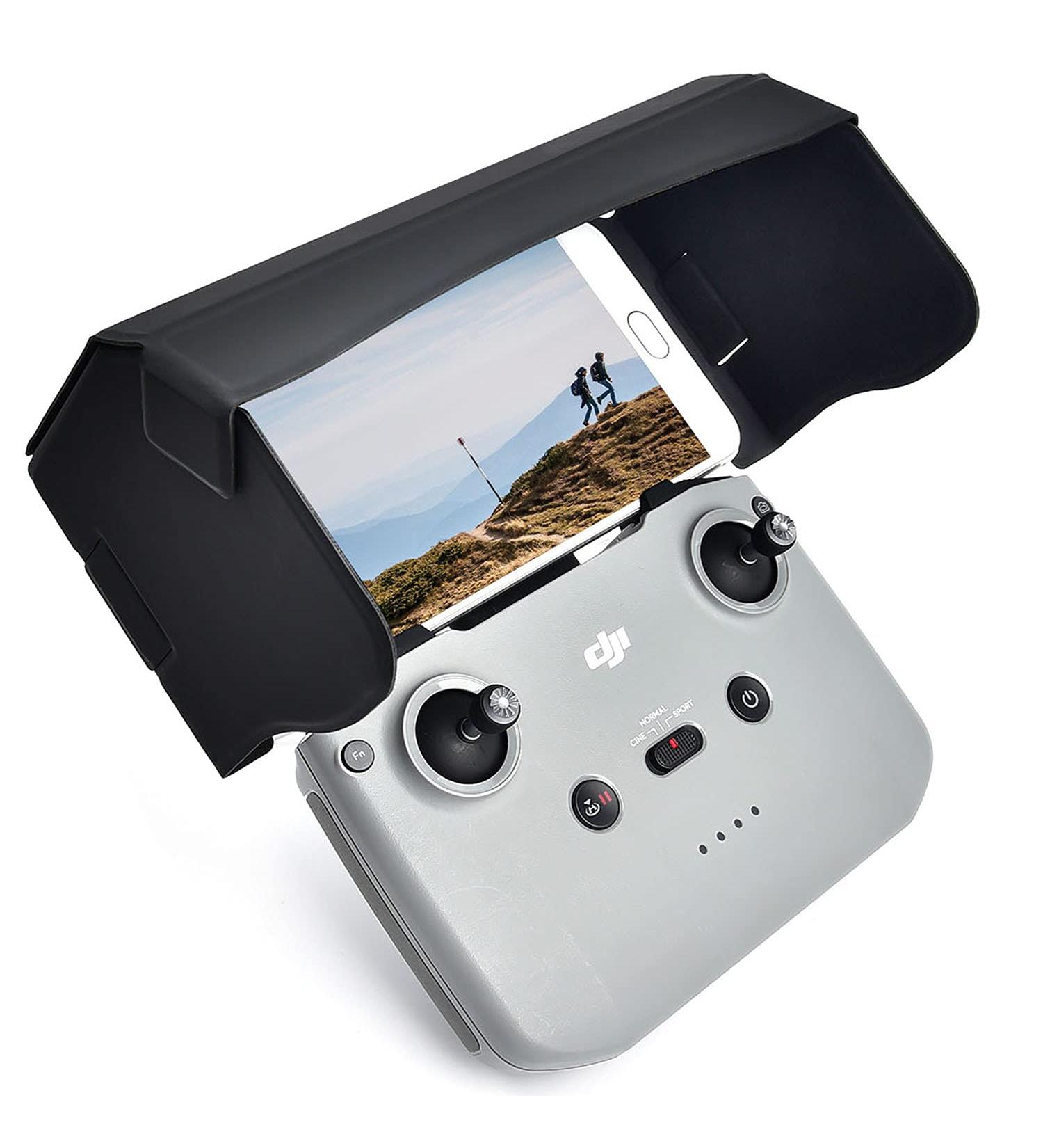 SUPRBIRD Sun Hood for DJI Mavic Mini 2 & Mavic Air 2 - Controller Mount Sunshade for Smartphone Screen - Buy Online on SooperMarket.com