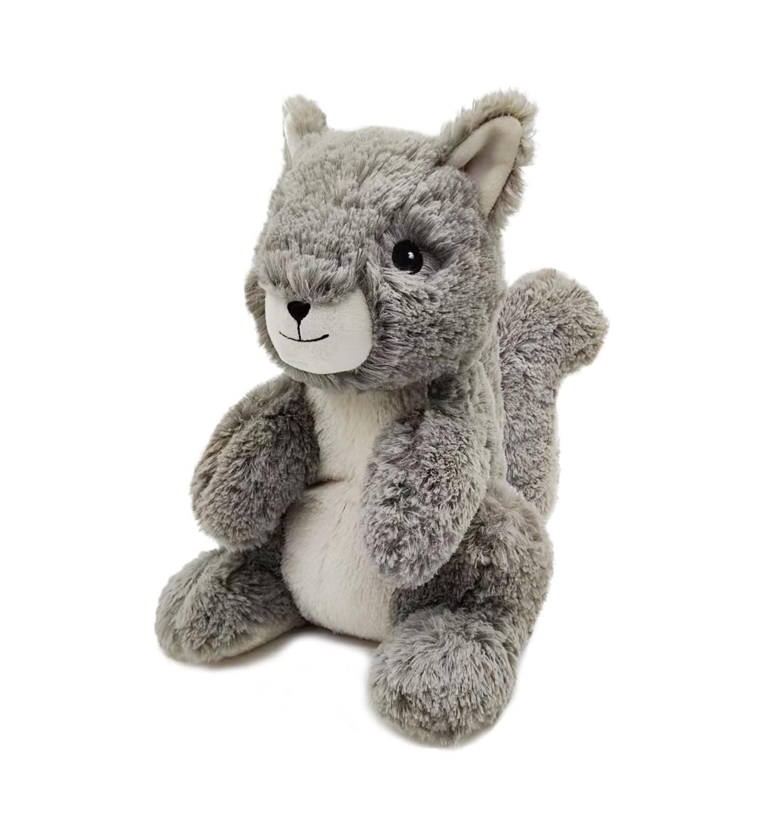 Squirrel Warmies Cozy Plush Heatable Lavender Scented Stuffed Animal