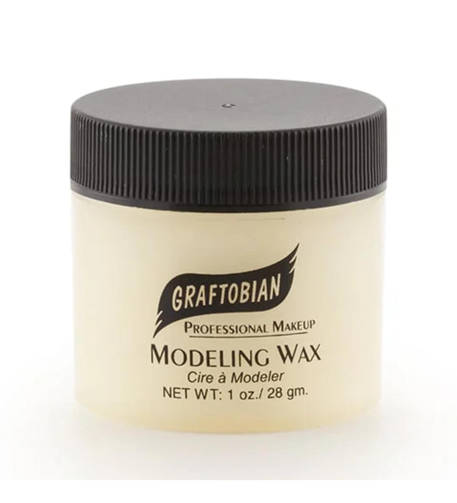 Buy Graftobian Modeling Wax - Bone (1 oz) White | International Shipping Available | High-Quality Sculpting Supplies - Buy Online on SooperMarket.com