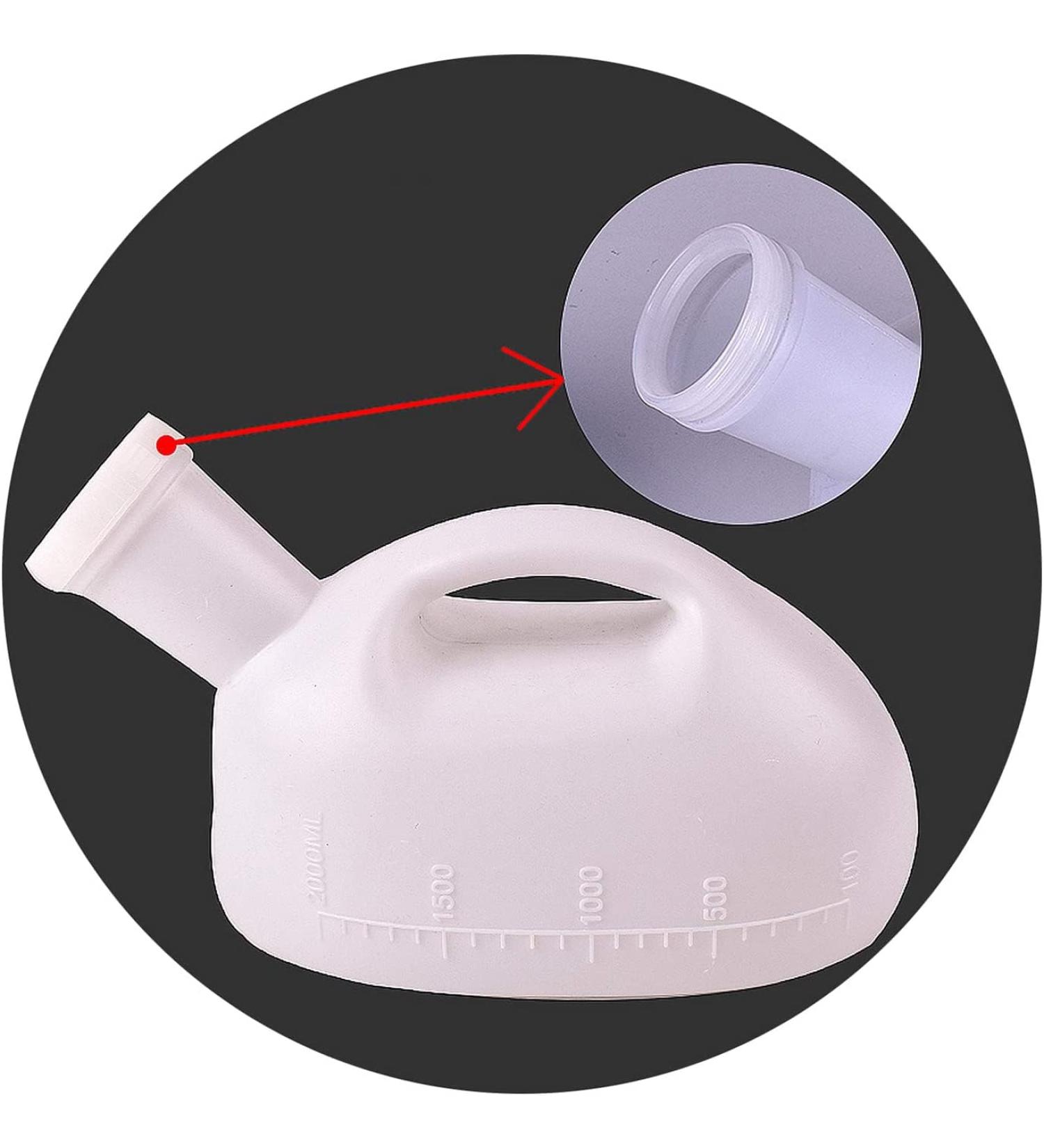 Male Urinal Bottle Camping Toilet Urine Bottle 2000ML Male Urinal Portable Mens Potty Pee Bottle Collector Travel Toilet (Color : Gold) (Color : Gold) (Color : Beige) (Color : OneColor) - Buy Online on SooperMarket.com