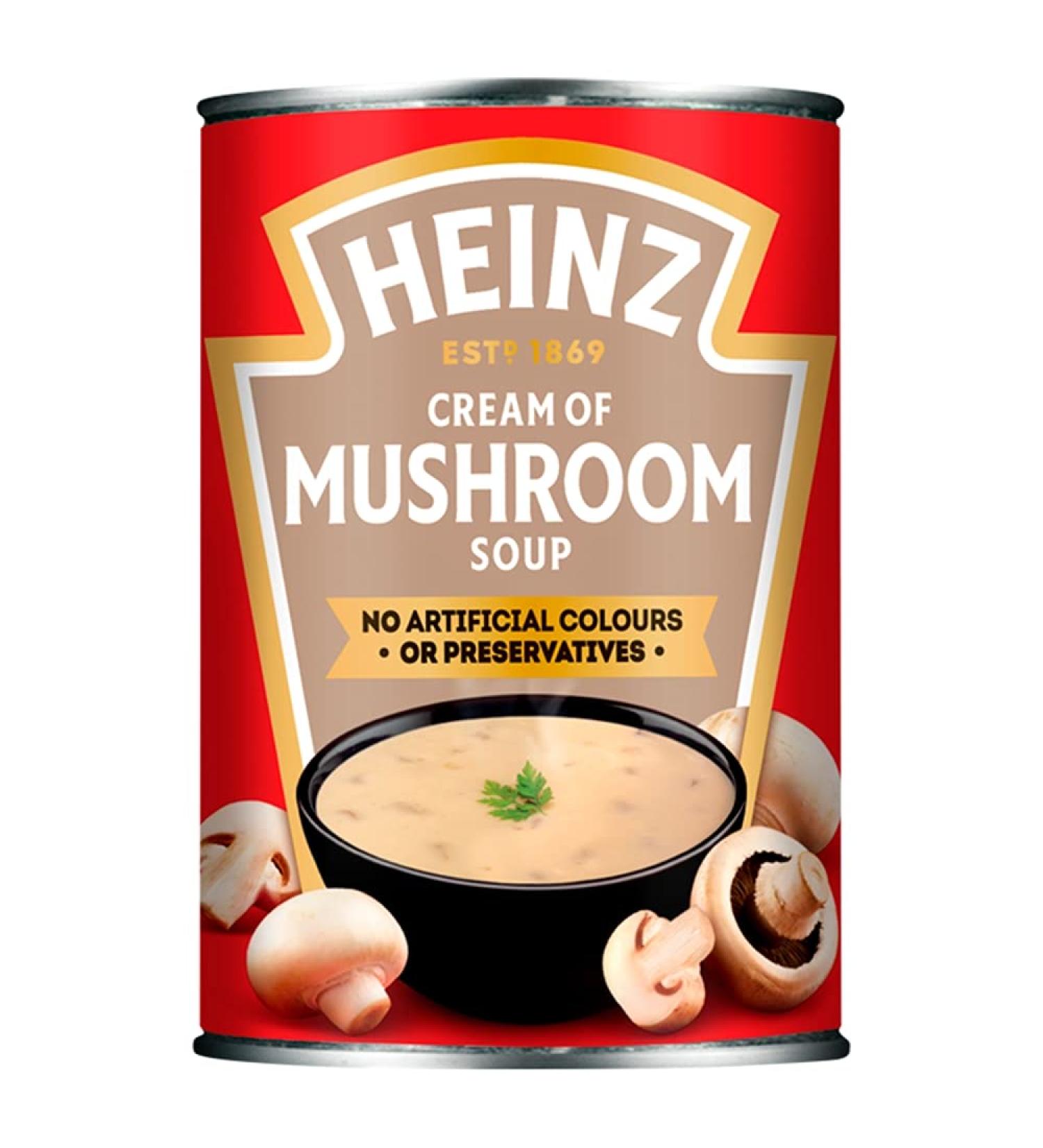 Heinz Cream of Mushroom Soup 400g - Buy Online on SooperMarket.com