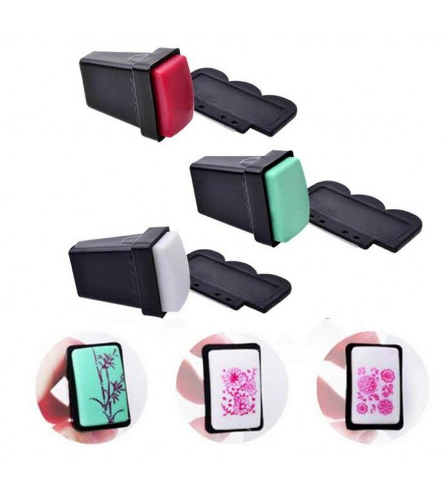 Chengyida Pro Nail Art Stamper Set - DIY Nail Polish Stamping Tool with Picture Plates - Perfect for Manicure - Buy Online on SooperMarket.com