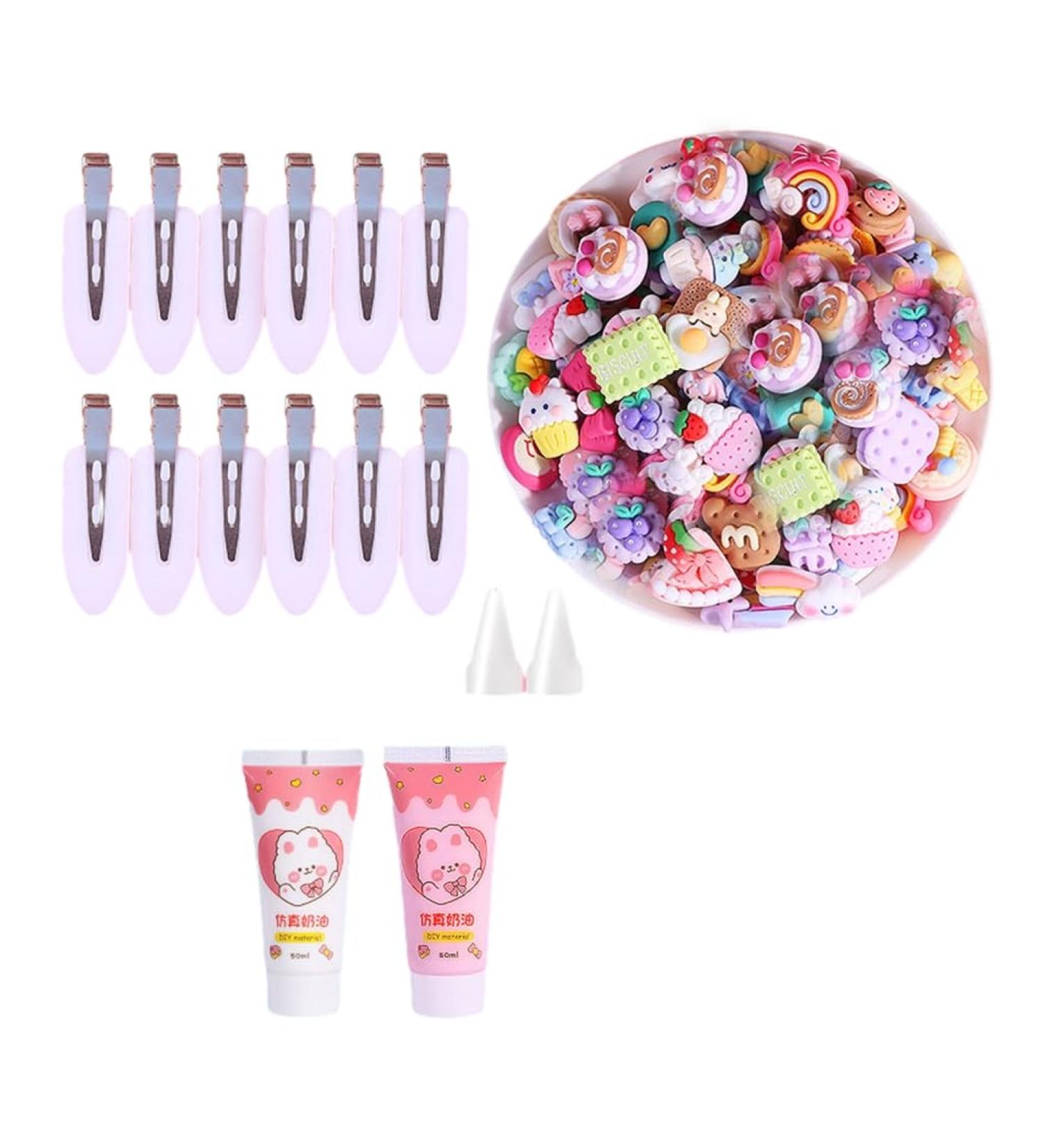 JSGHGDF Hairpin Set reate Your Unique Hair lip Simulation ream Resin 34 piece suit for be - Buy Online on SooperMarket.com