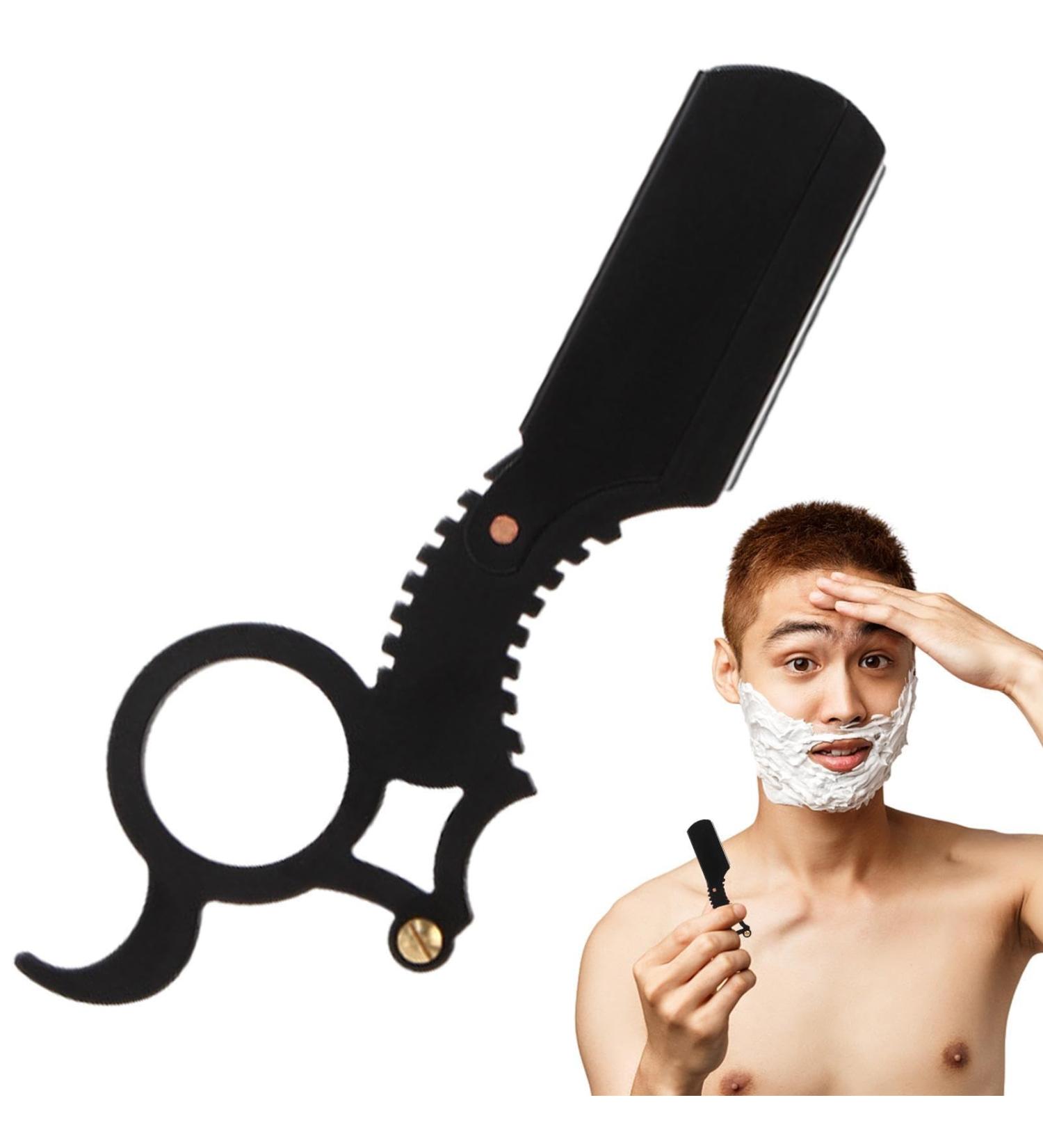 Ibuloule Cut-Throat Razor | Professional Shaving & Skin Care for Men - Ideal for Salon Travel Home & Outdoor Adventures - Buy Online on SooperMarket.com
