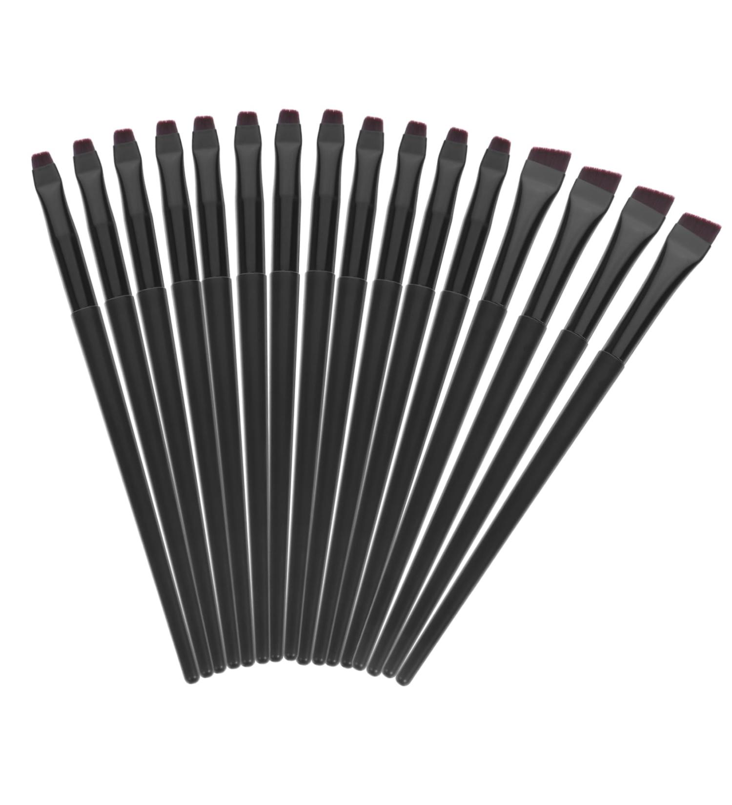 Mikinona 16pcs Eyeliner Brush Makeup Brush Eye Brush for Eyeliner Makeup Eye Brush The Brush Flat Head - Buy Online on SooperMarket.com