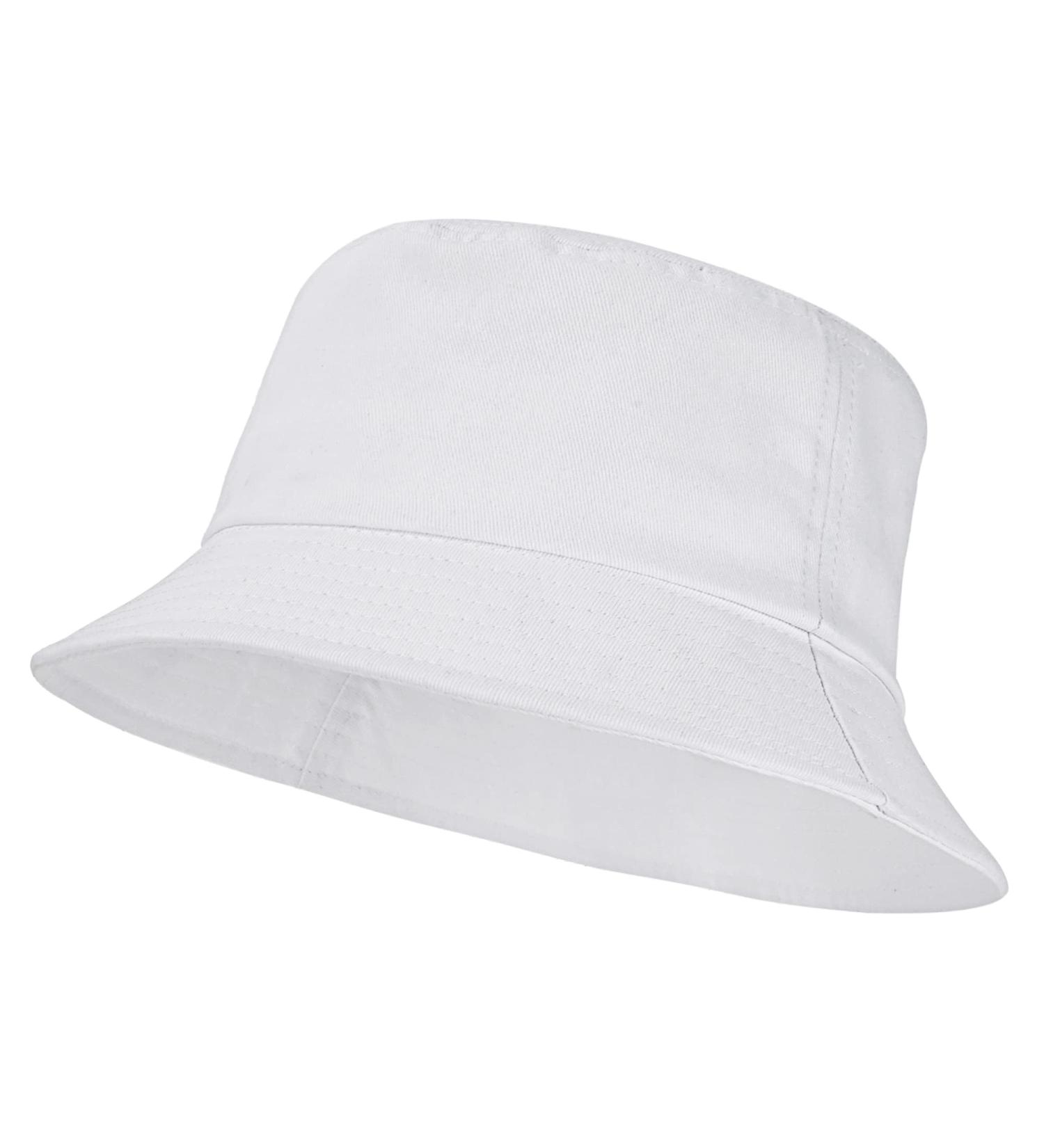 Umeepar Unisex Cotton Packable Bucket Hat Sun Hat - White - Buy Online on SooperMarket.com