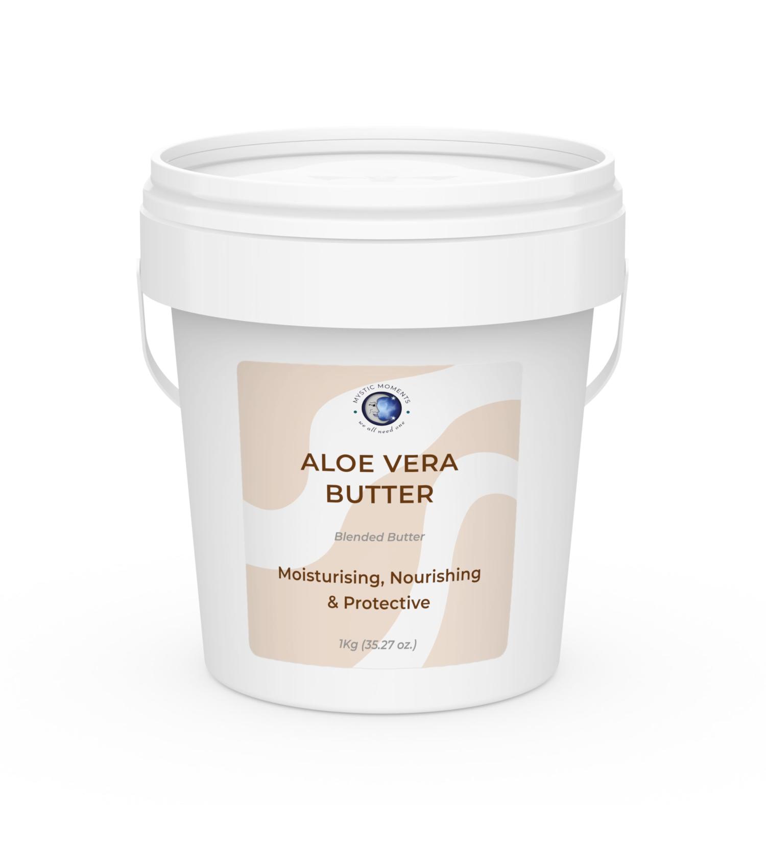 100% Pure Aloe Butter - Natural Moisturizer - 1Kg | International Shipping Available - Buy Online on SooperMarket.com