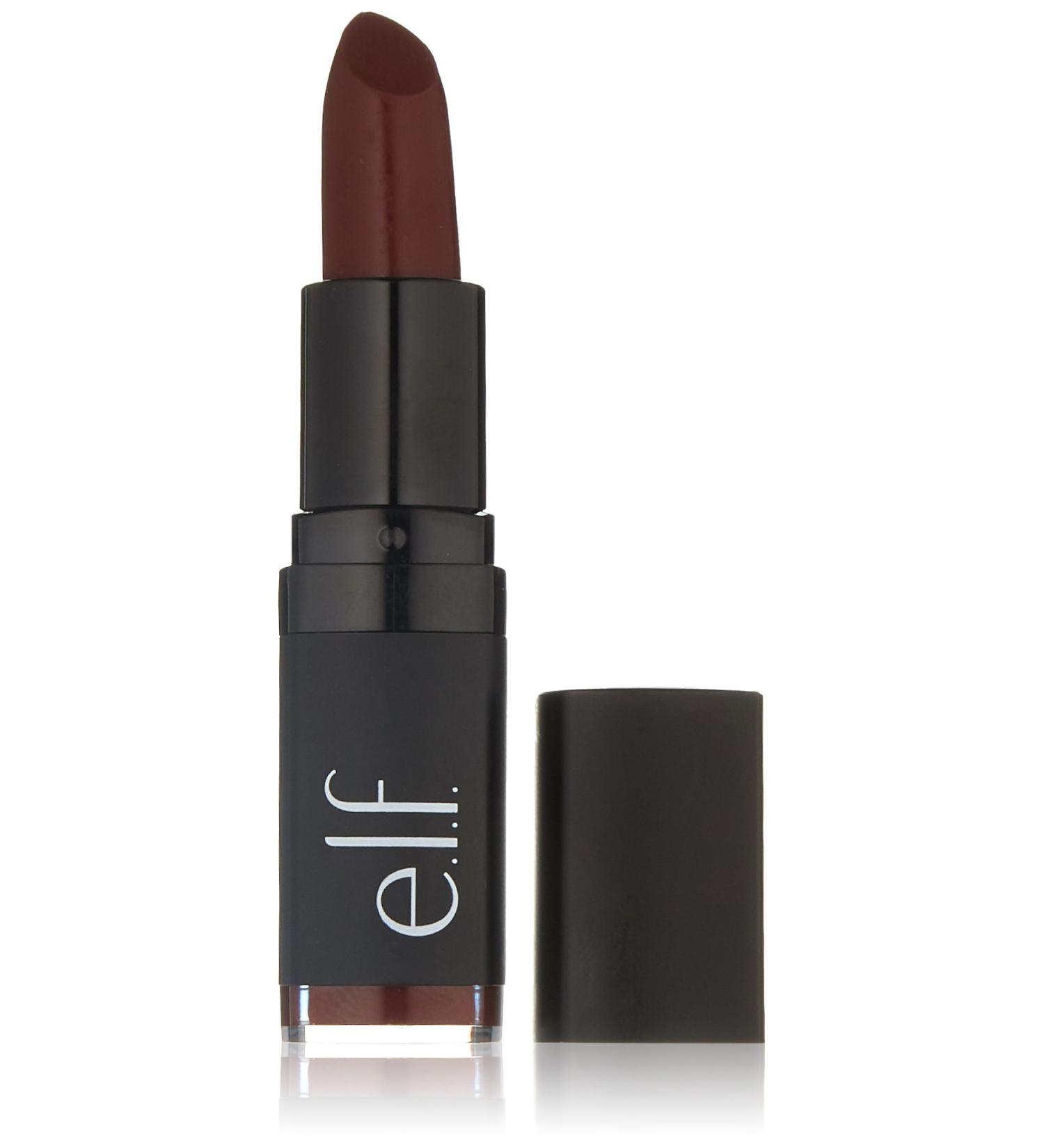 e.l.f. Moisturizing Lipstick - Bordeaux Beauty 0.11 oz - Vibrant Color & Luminous Shine - Buy Online on SooperMarket.com