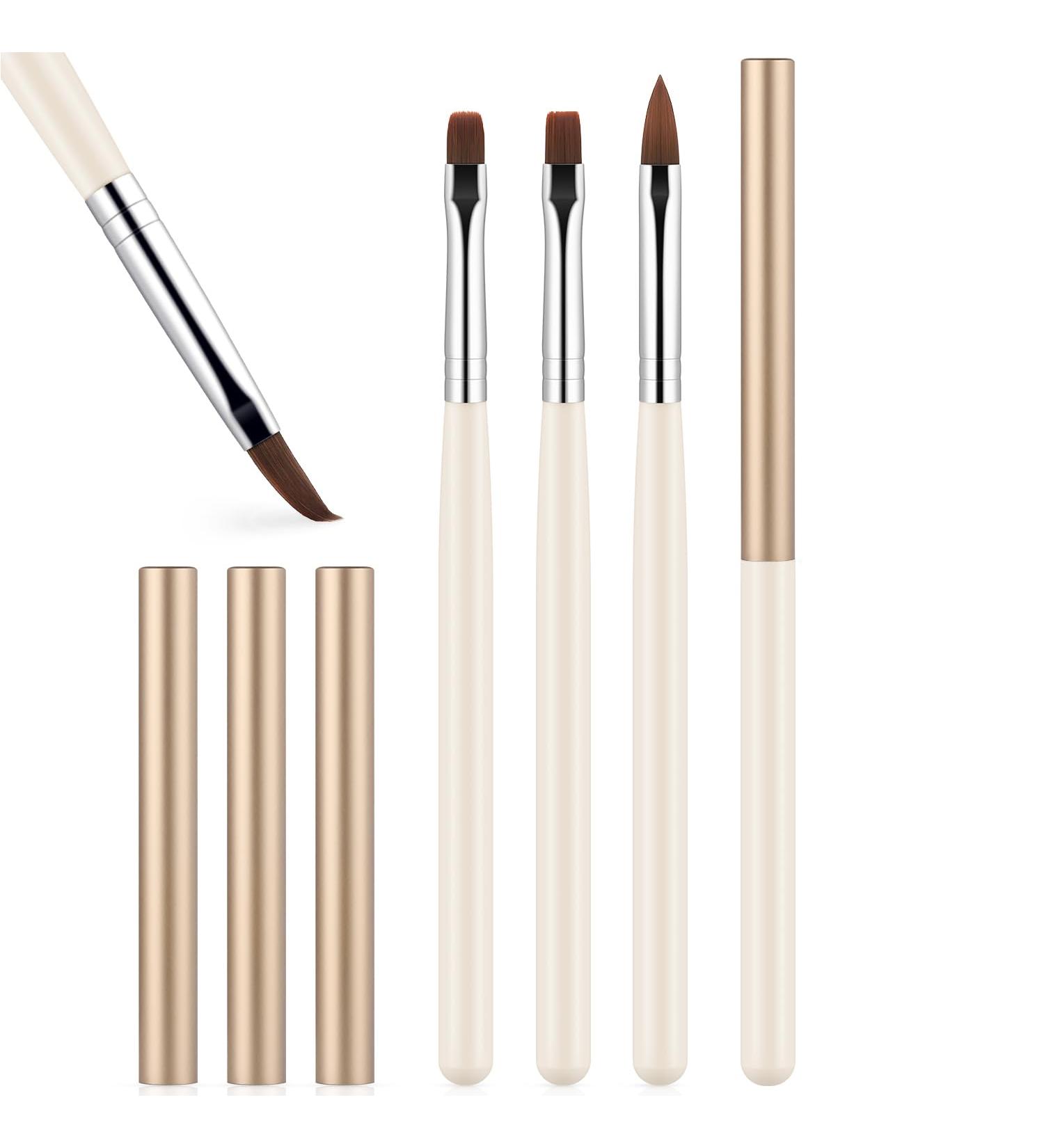 JASSINS Nail Clean Up Brushes - 3PCS Professional Gel Nail Polish Remover Tools for DIY Manicure & Cuticle Cleanup - Buy Online on SooperMarket.com