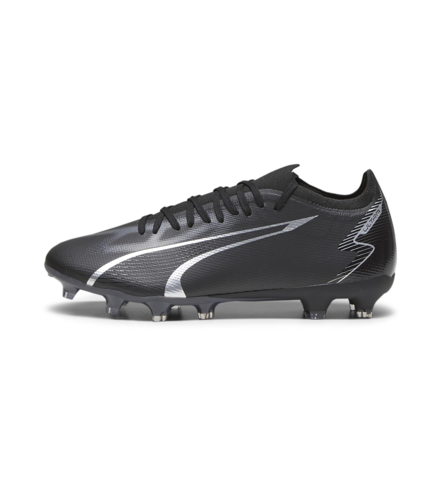 PUMA Men's Ultra Match FG/AG Football Shoe | Size 43 EU | Puma Black/Asphalt - International Shipping Available - Buy Online on SooperMarket.com