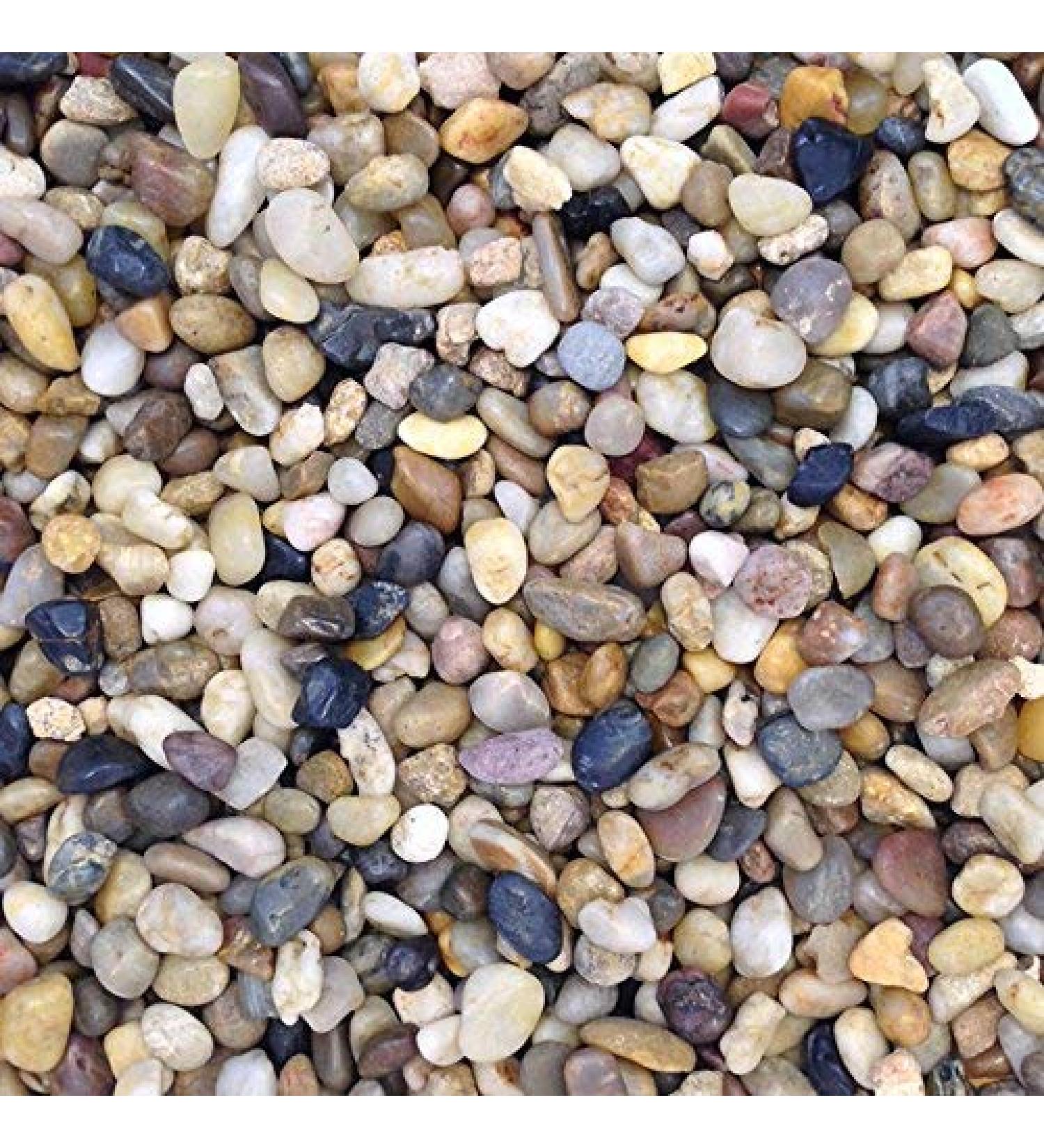 allpondsolutions Aquarium Stones Pebbles Substrate Gravel 5KG (0.5-1cm) 0.5 - 1cm