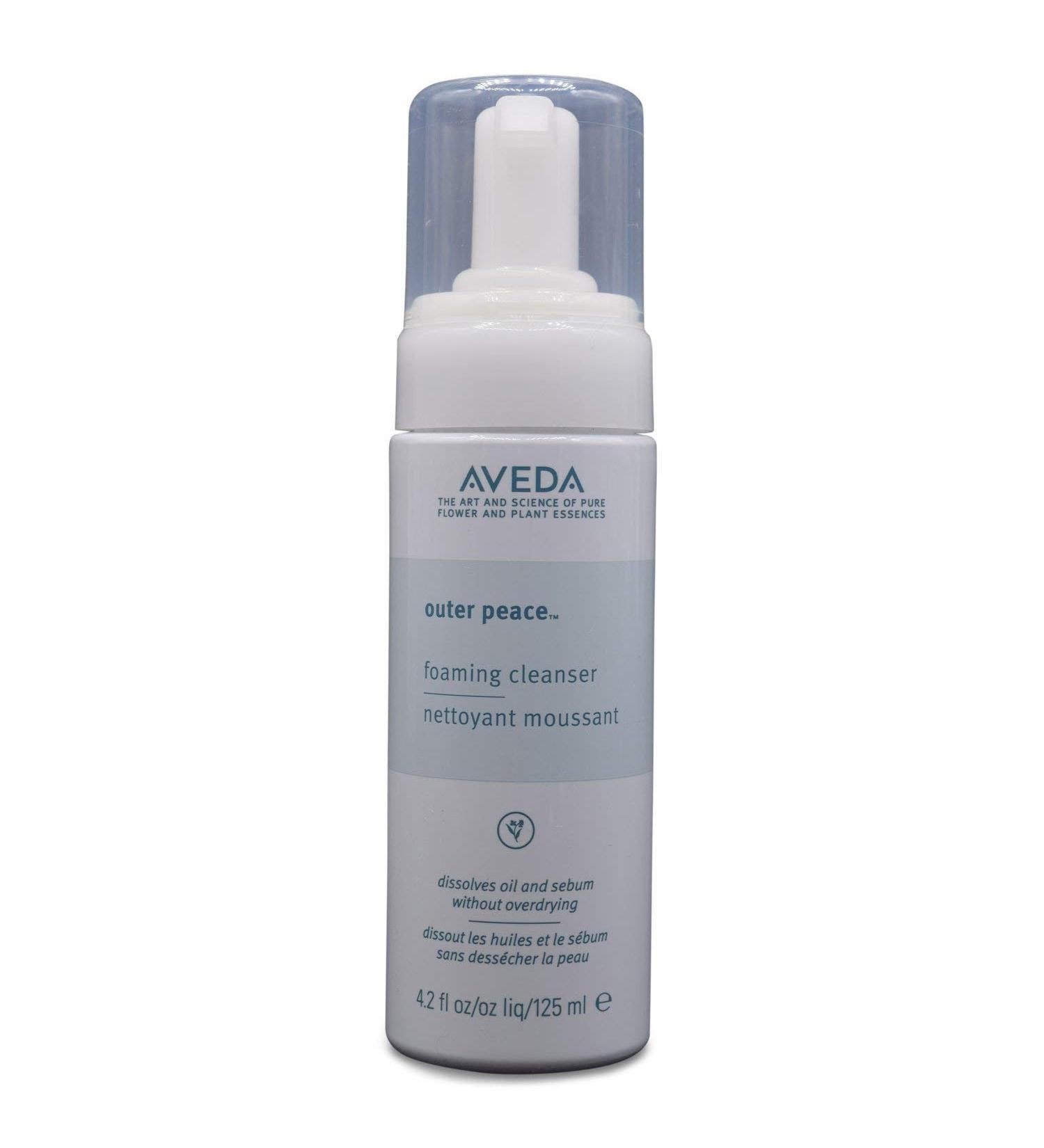 Aveda Outer Peace Foaming Cleanser 4.2 oz Deeply Cleanses Pores Without Irritating Skin 4.2 Ounce (Pack of 1)
