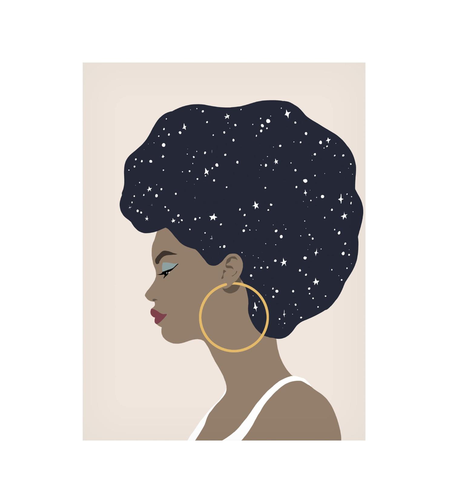 Buy Trademark Fine Art Heavenly Hair I Canvas Art by Annie Warren - International Shipping Available - Buy Online on SooperMarket.com