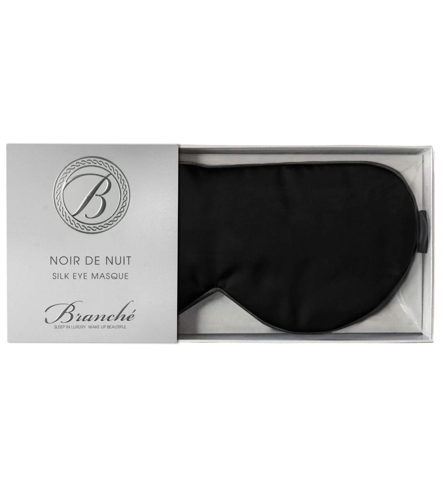 Branche Beauty Silk Eye Mask for Men/Women - Black - Buy Online on SooperMarket.com