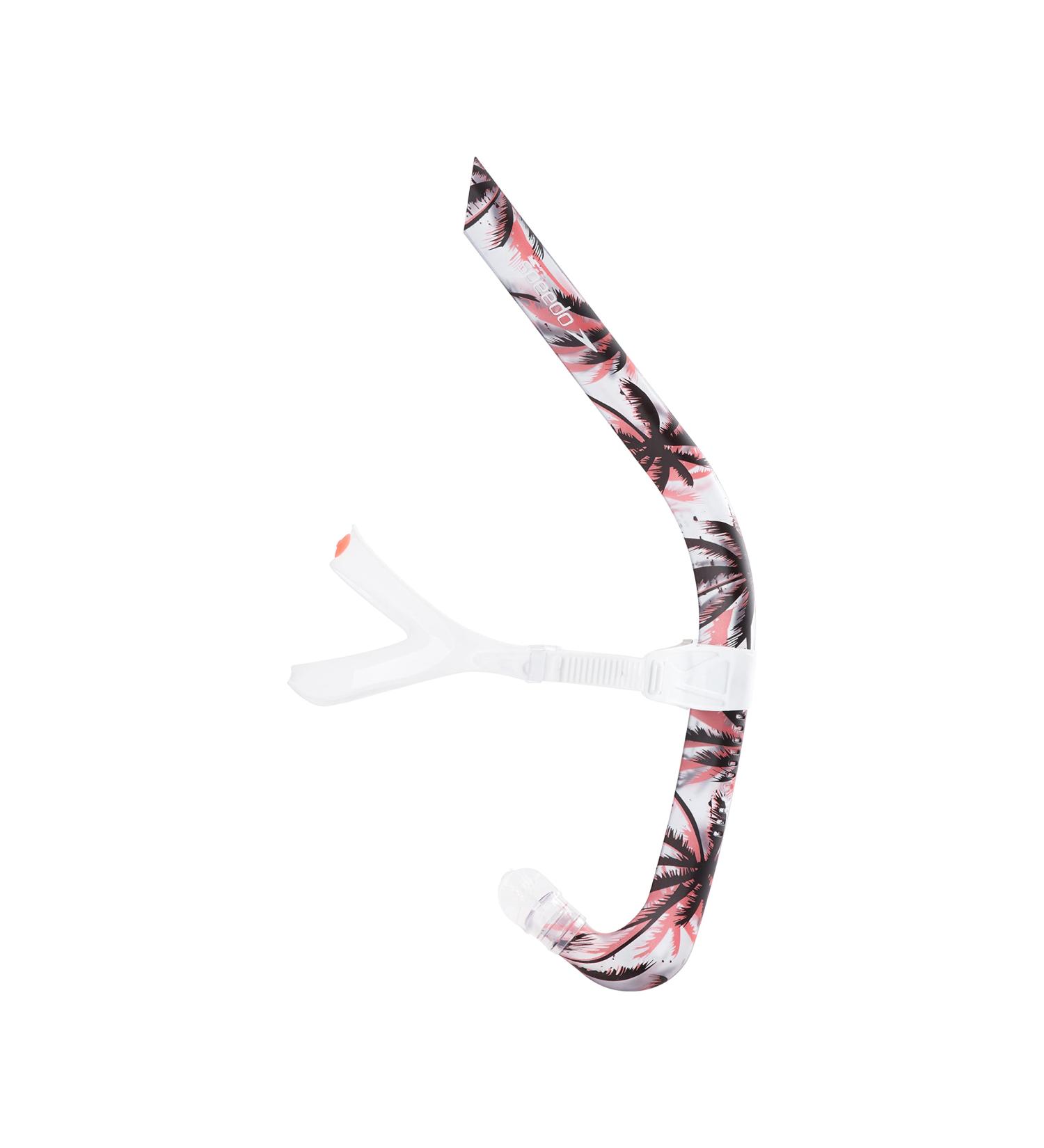 Speedo Swim Training Snorkel Bullet Head - Fiery Coral Palms | Unisex-Adult - Buy Online on SooperMarket.com