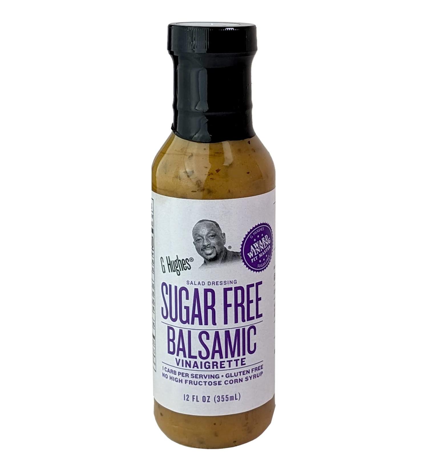 G. Hughes Sugar Free Salad Dressing Bundle including (Balsamic Vinaigrette) 12 Fl Oz (Pack of 1)