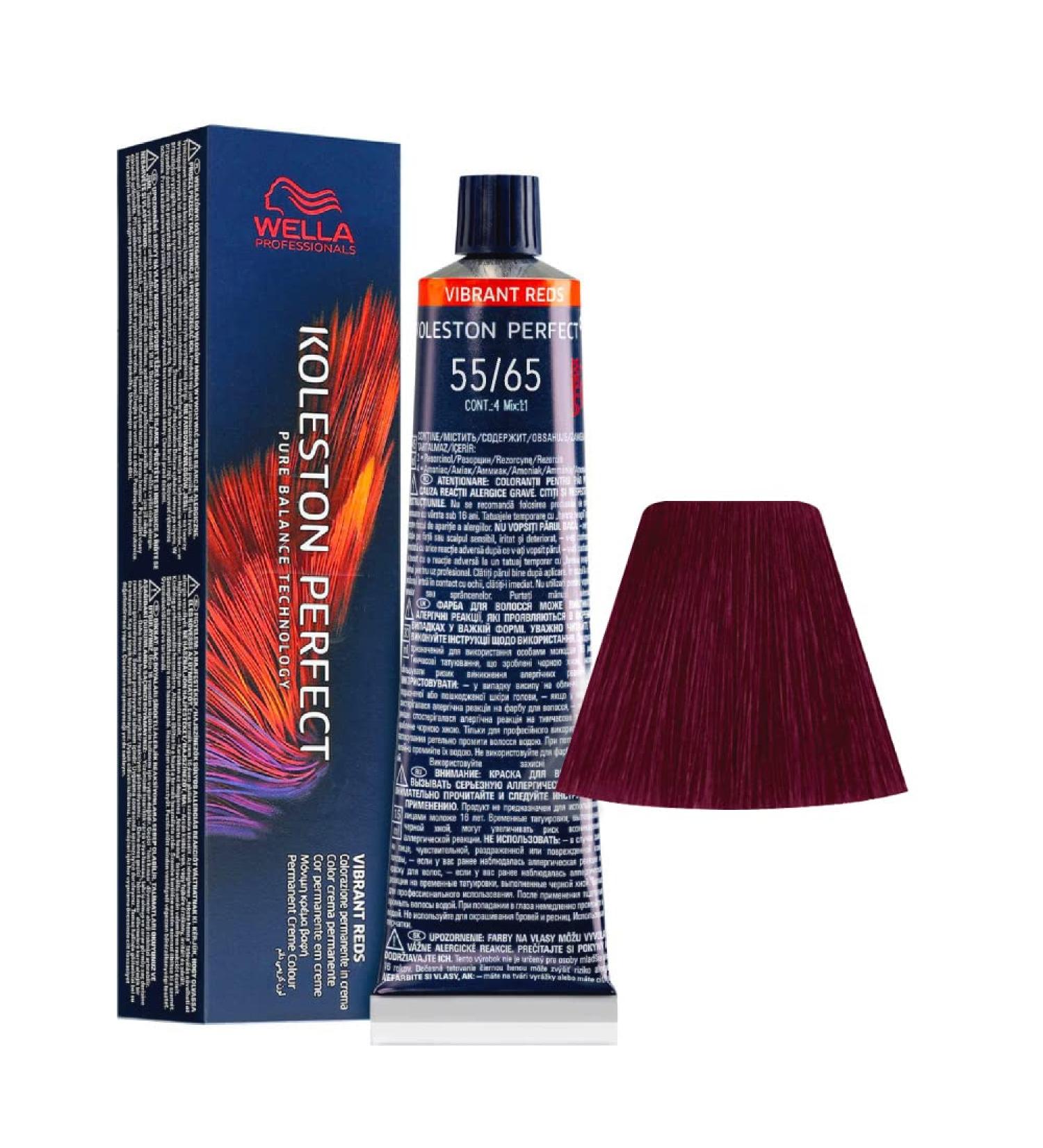 Wella Hair Dye 1 Pack (1 x 60 milliliters) 55/65 1 piece (1 pack)