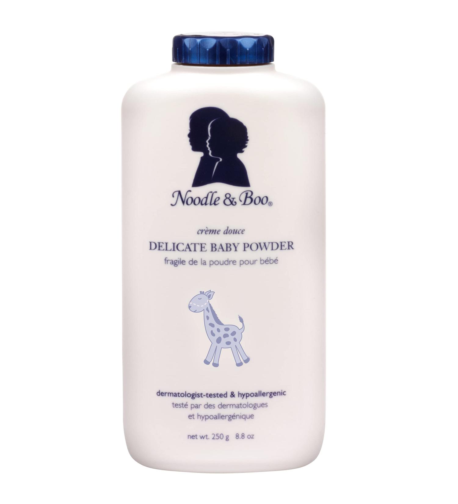 Noodle & Boo Delicate Baby Powder - Natural, Talc-Free (8.8 oz) - Buy Online on SooperMarket.com