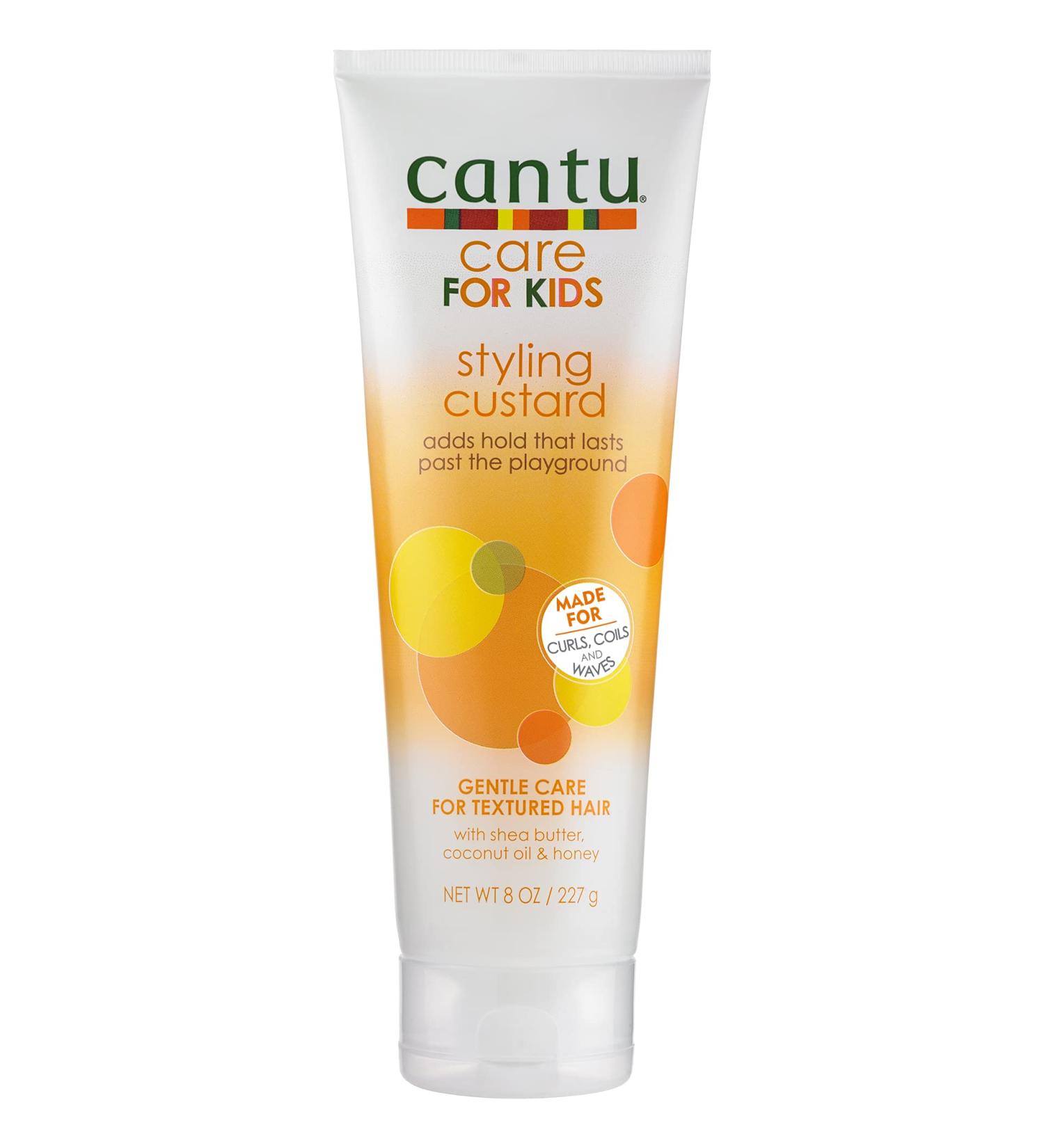 Cantu Care for Kids Styling Custard 8 oz - Define Curls & Control Frizz - Buy Online on SooperMarket.com