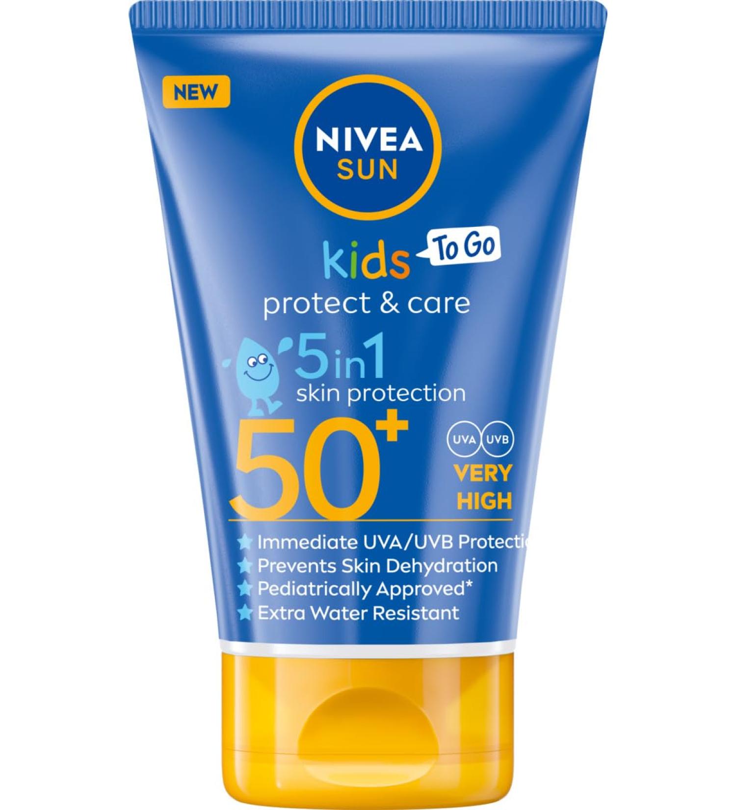 NIVEA Kids Sun Balm SPF 50+ Travel Size 50ml - Sun Protection for Children - Buy Online on SooperMarket.com