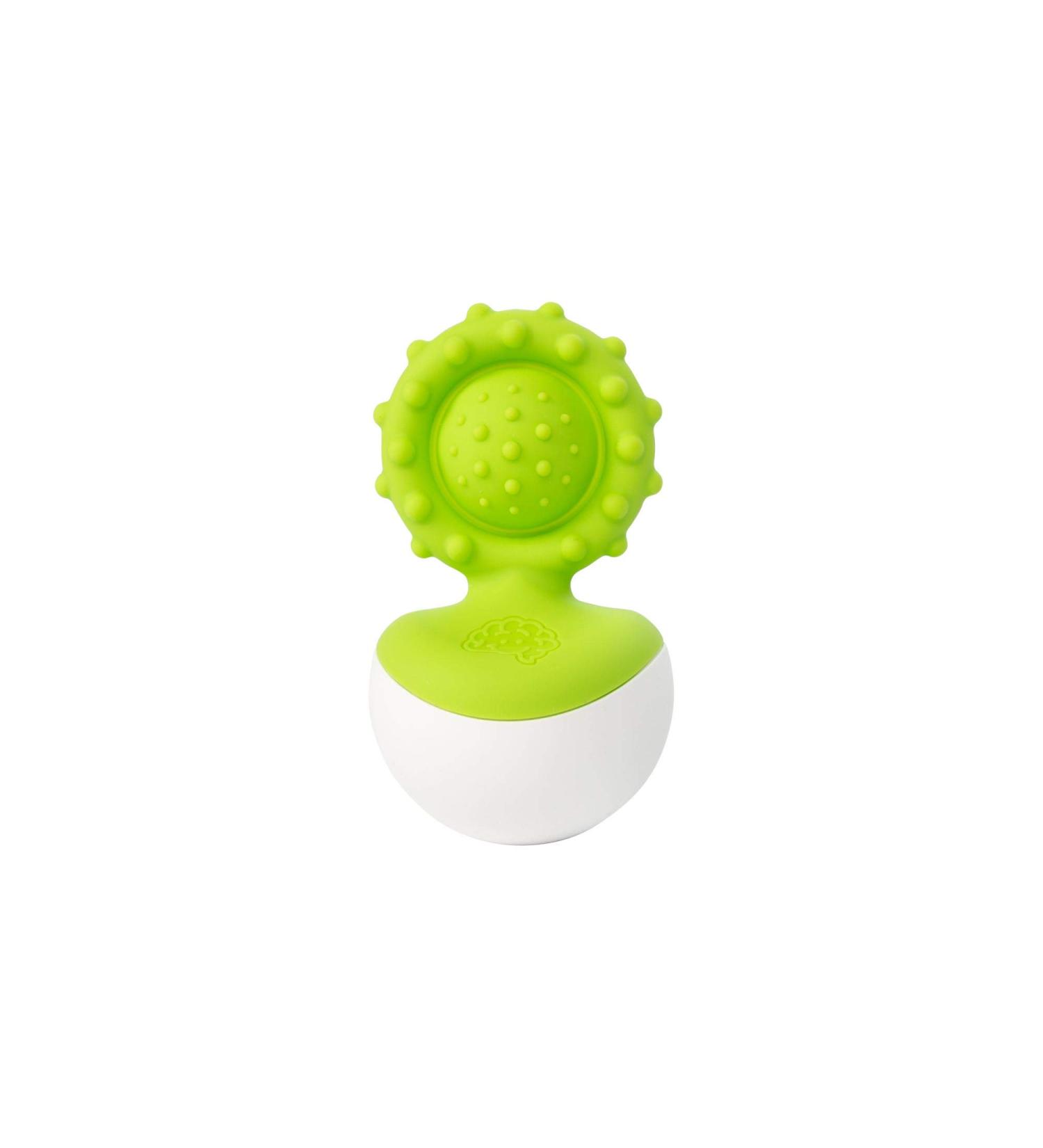 Fat Brain Toys Dimpl Wobbl Green Teether (1) - Buy Online on SooperMarket.com
