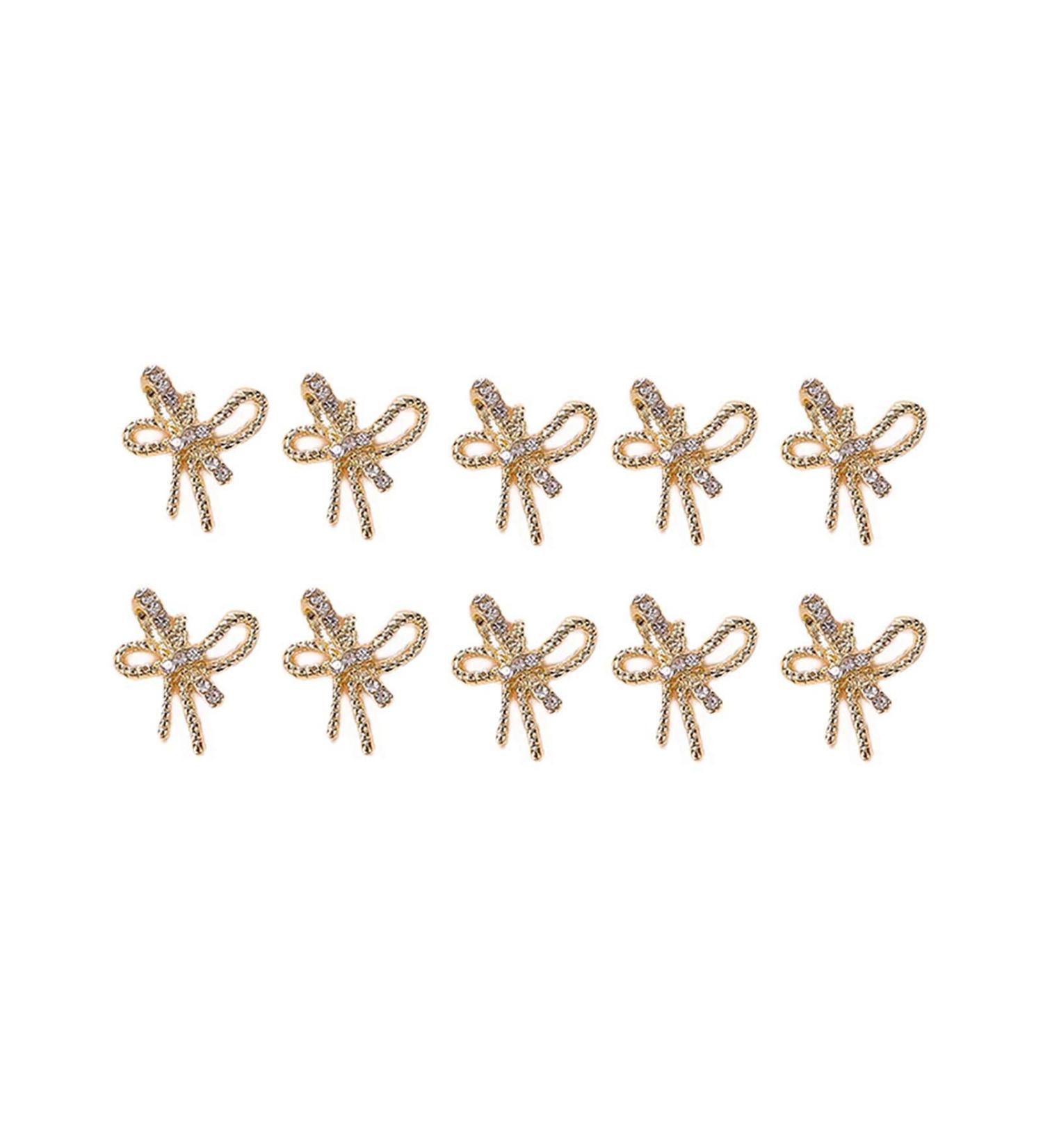 Shop SANWOOD 10pcs Nail Ornament Set DIY Glitter Varnish & Art Accessories for Stunning Manicure Designs - Buy Online on SooperMarket.com