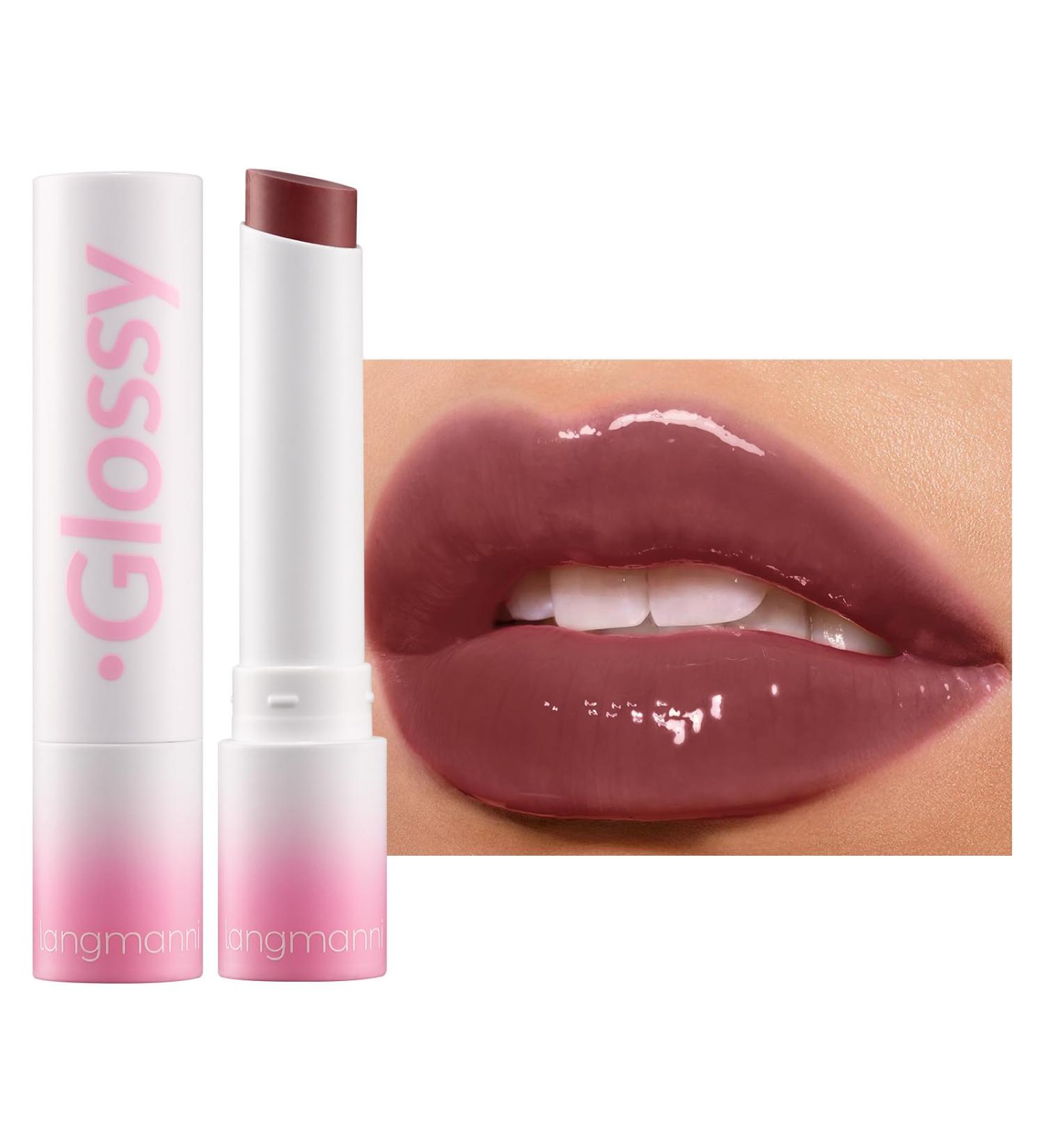 Lip Balm Moisturizing Hydrating Lighten Lip Lines Anti-dry Lip Balm Lip Gloss Makeup Lip Moisturizer Care For Women Lip Gloss - Buy Online on SooperMarket.com