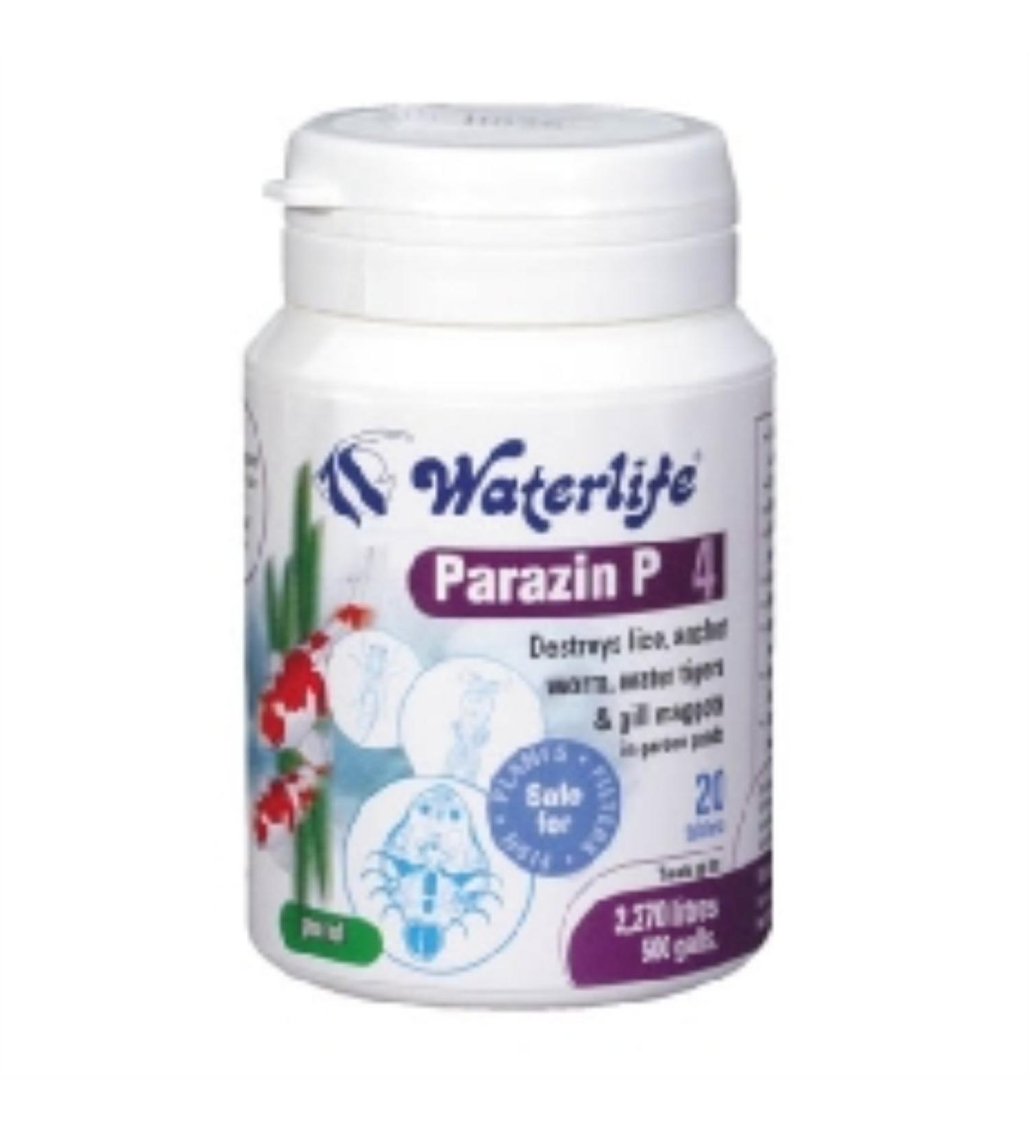 Waterlife Parazin P Fish Lice & Anchor Worms 20 Tablets 150g