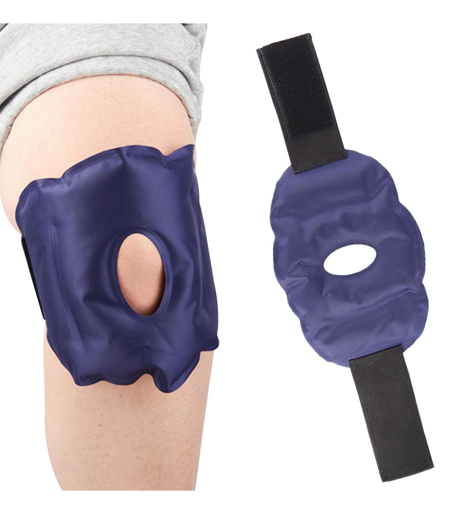 Compression Knee Brace - Reusable Cooling Ice Packs Bag - Adjustable Bag Gel Ice Bag Cold Compress Packs Wrap for Injuries Kot-au - Buy Online on SooperMarket.com