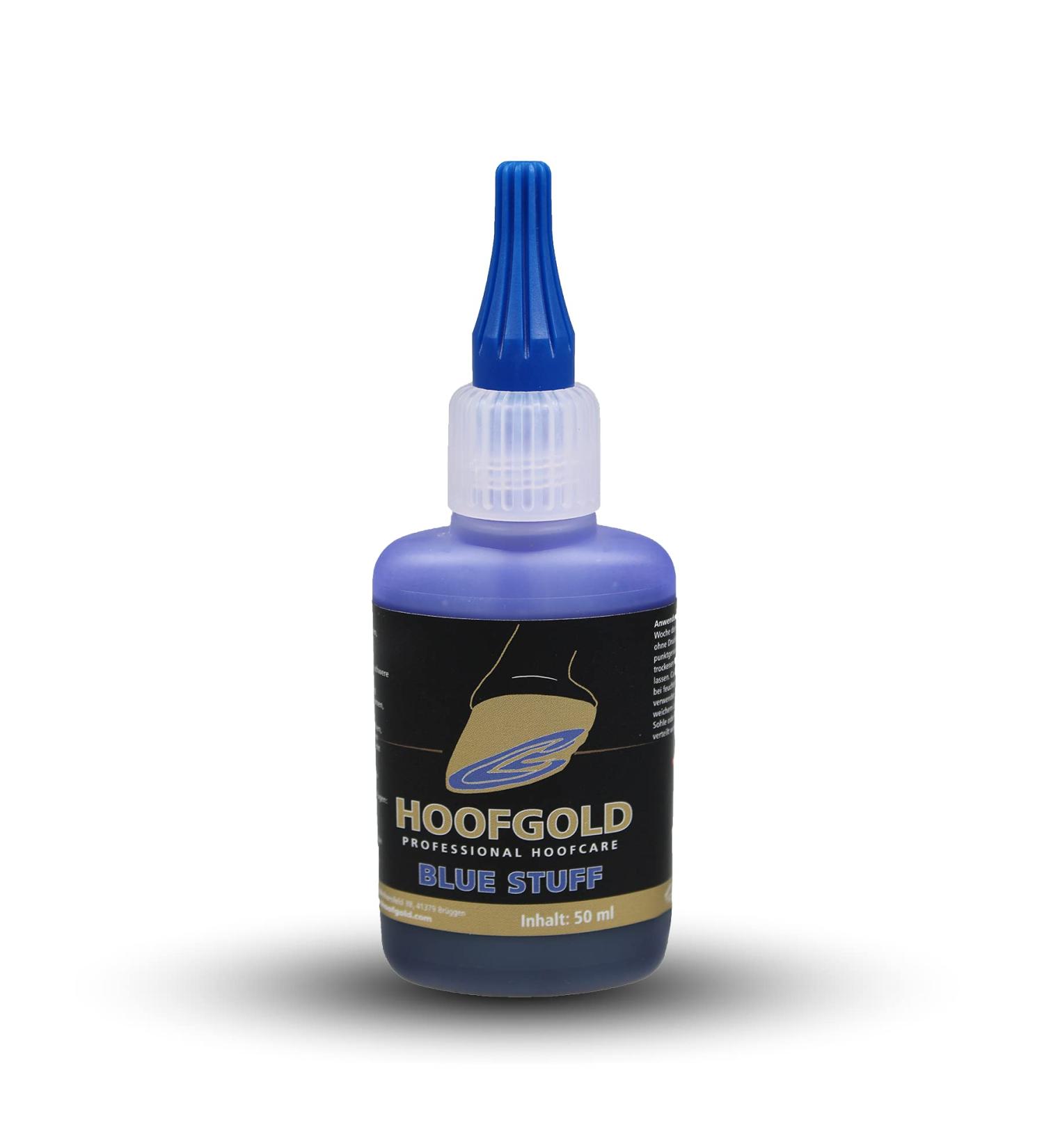 HOOFGOLD BlueStuff Hoof Care - 50ml Thrush Remedy for Horses - Fast Relief International Shipping - Buy Online on SooperMarket.com