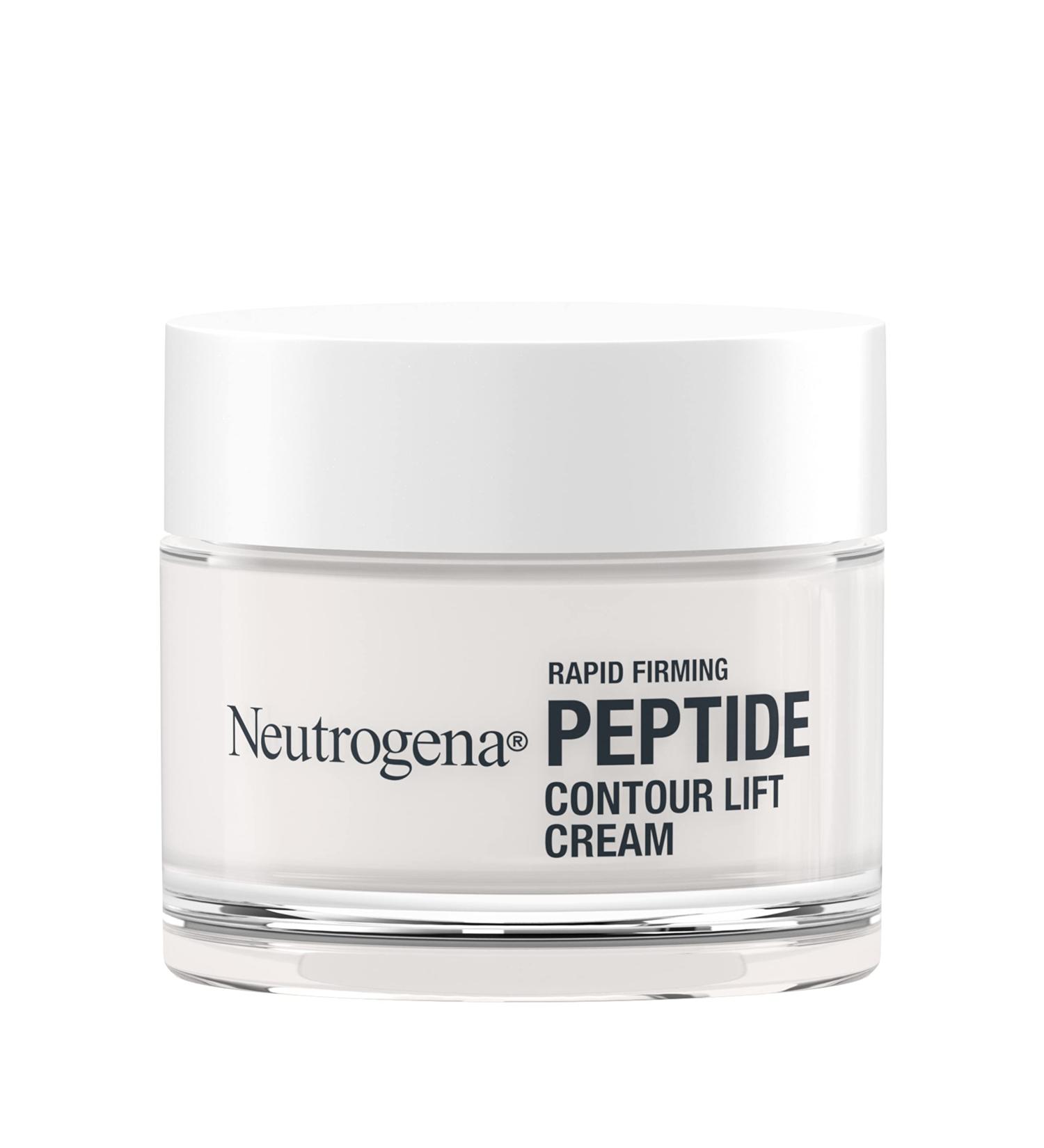 Neutrogena Peptide Contour Lift Cream 1.7 oz - Anti-Aging Facial Moisturizer - Buy Online on SooperMarket.com