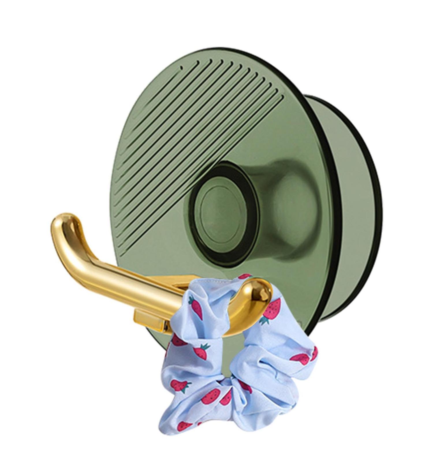 Buy Bexdug Plug-In Cable Holder | Drill-Free Toothbrush & Key Hook | Self-Adhesive Razors Coat & Towel Holder - Translucent Green - Buy Online on SooperMarket.com