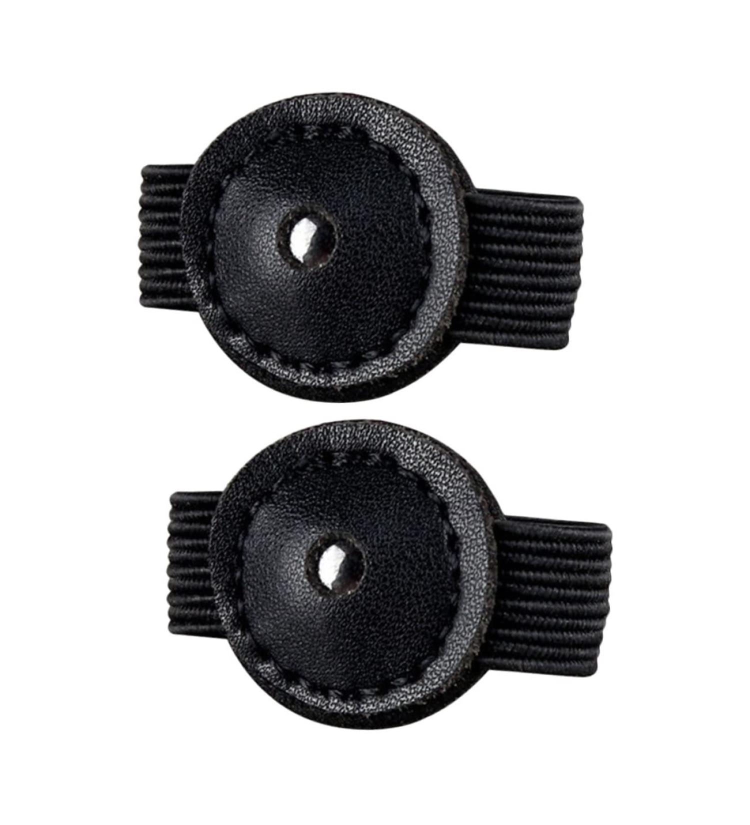 FOMIYES Magnetic Toe Covers - Set of 2 | Flex Tools for Body Sculpting | Drainage & Therapeutic Ring | Black Leather Magnet Toe Separators - Buy Online on SooperMarket.com