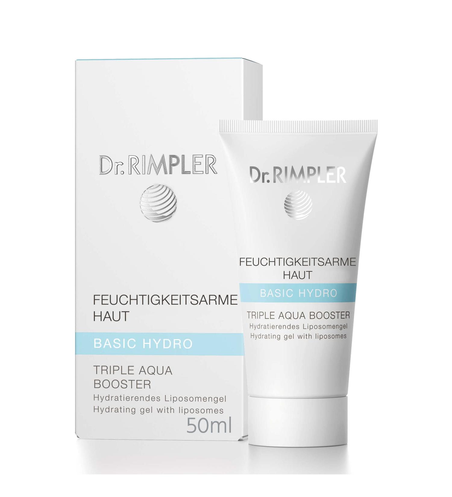 Dr. Rimpler Moisture Cream - Triple Aqua Boost with Hyaluronic Acid | 50ml | Day & Night Facial Care for Maximum Freshness - Buy Online on SooperMarket.com