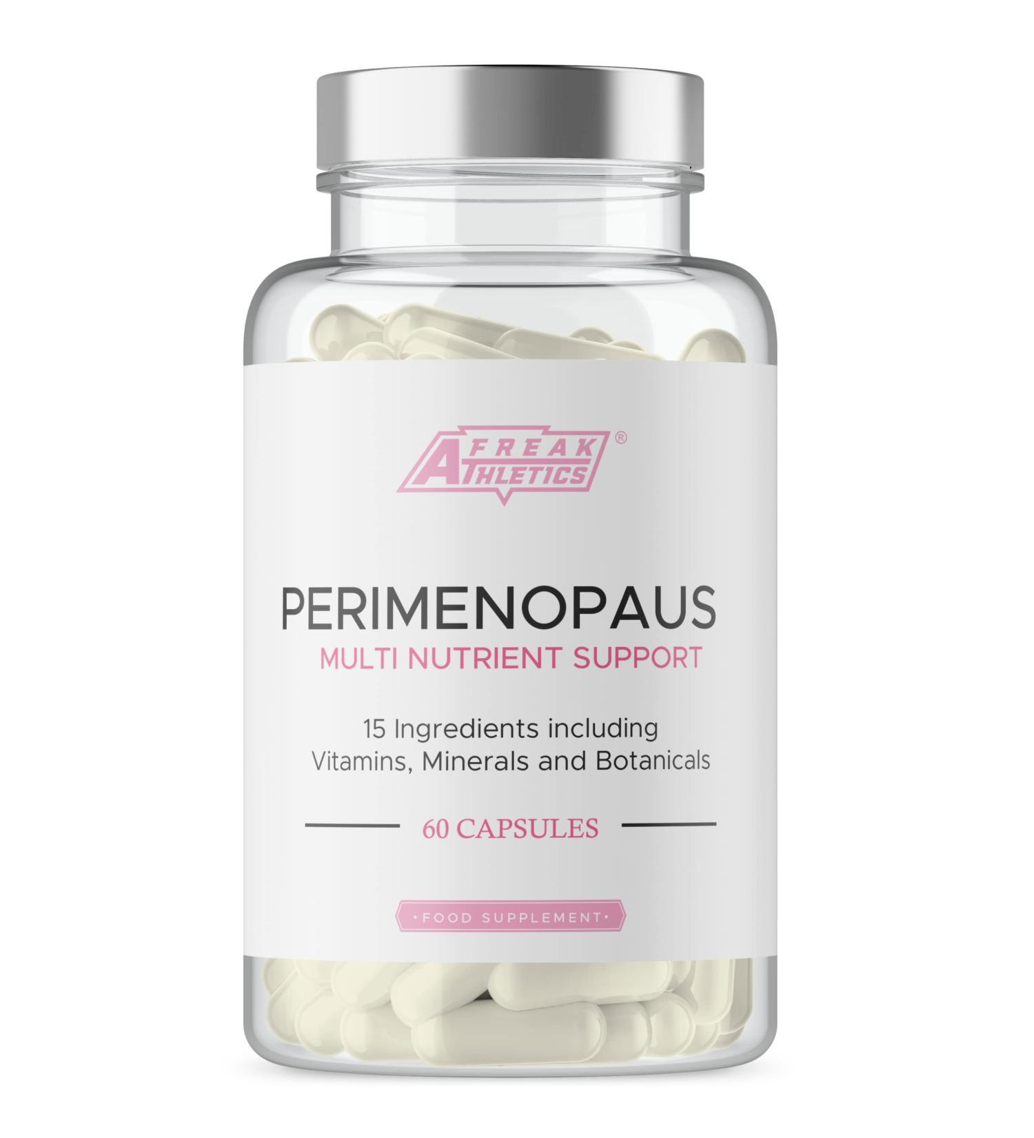 Perimenopause Support Supplements - 60 Capsules for Women's Wellbeing - Early Menopause Relief - 1 Month Supply - Buy Online on SooperMarket.com