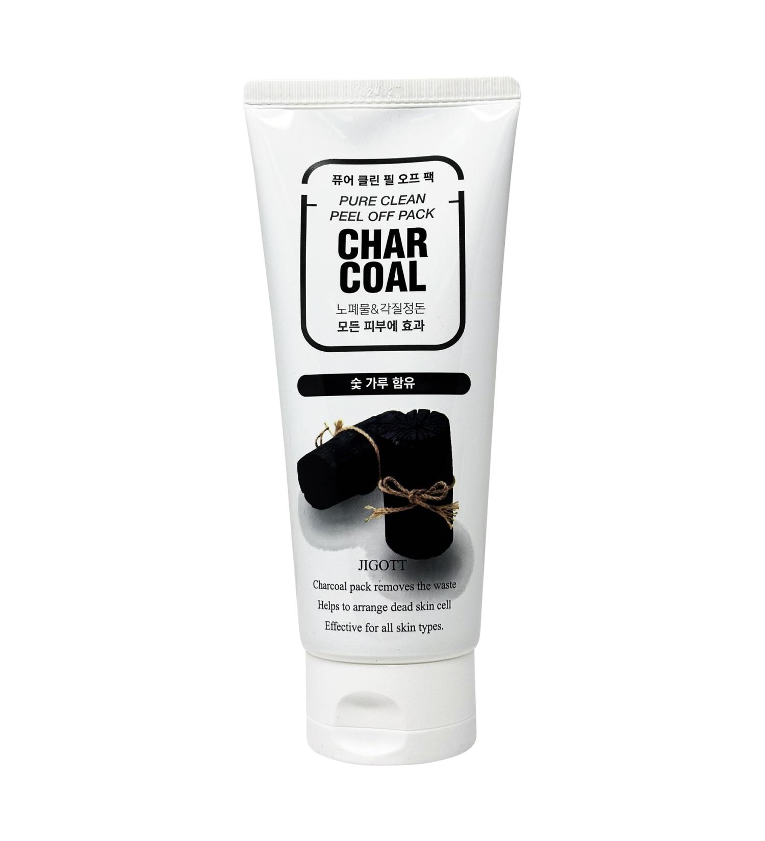 Pure Clean Peel Off Charcoal Mask - Deep Cleansing & Purifying for All Skin Types | Fast International Shipping - Buy Online on SooperMarket.com