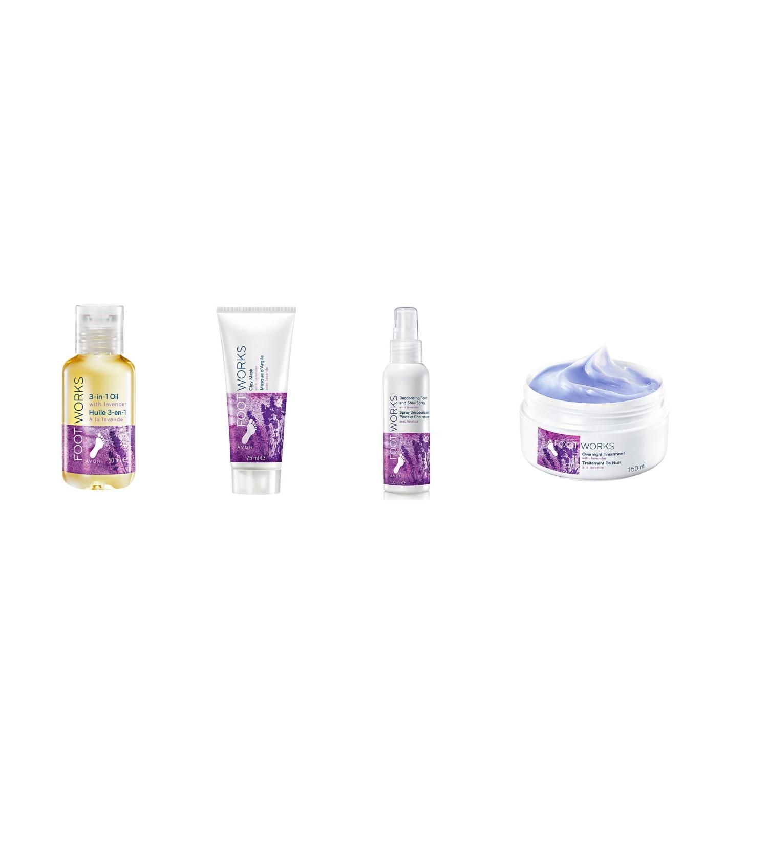 Avon Lavender Footworks Pack