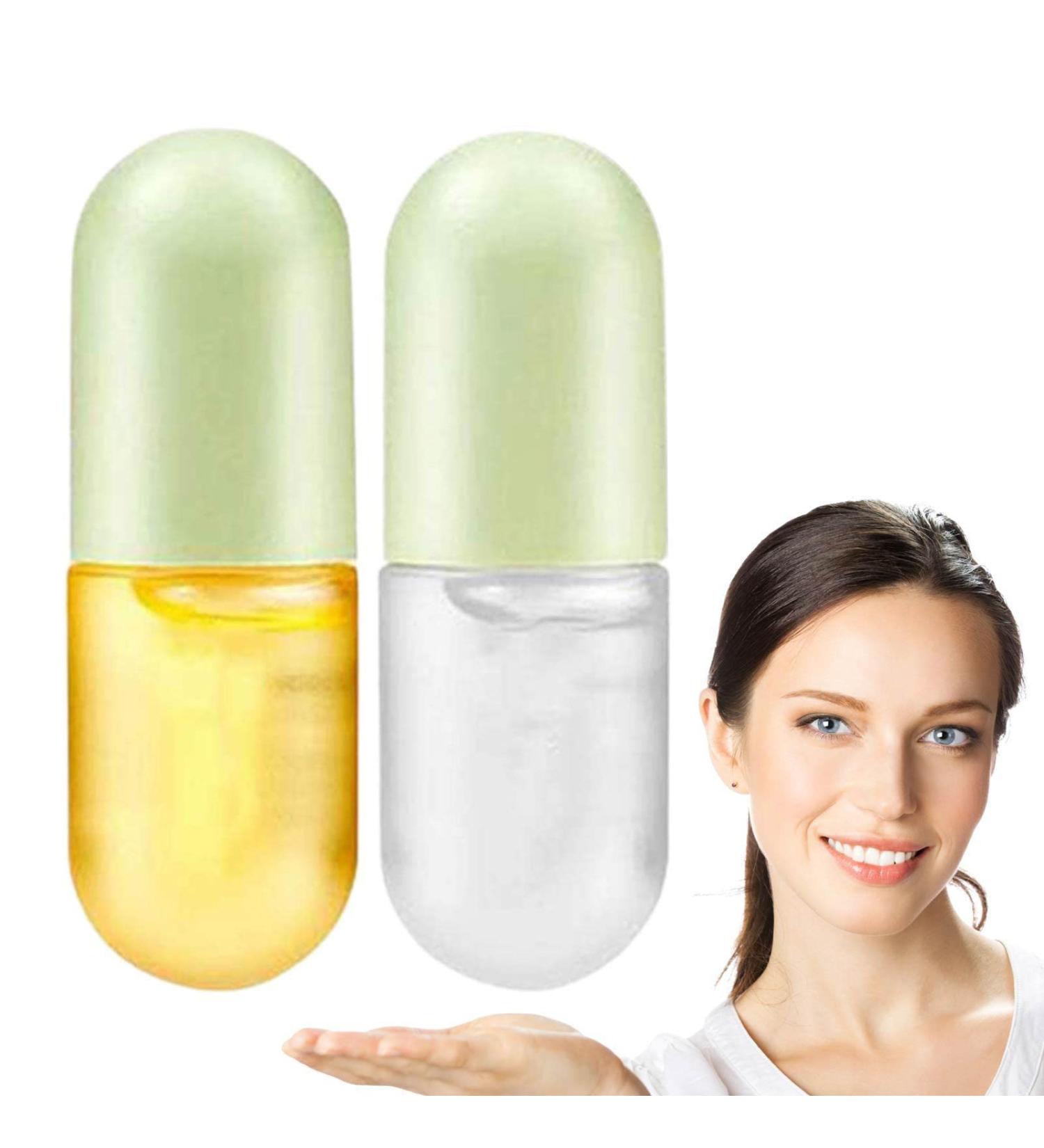 Vigcebit Upholstery Lip Gloss | 2 Series Day & Night Lip Plumper Set - Moisturizing Balm for Full Elastic Lips & Fine Line Reduction - Buy Online on SooperMarket.com